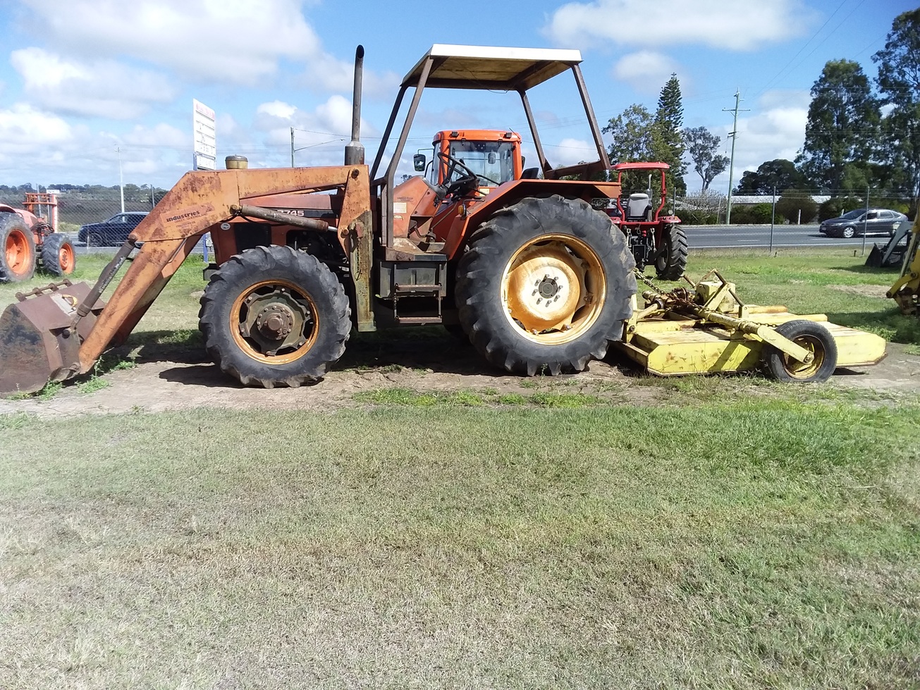 Object 7745 ZETOR 7745 TRACTOR & SLASHER - JHMD5380546 - JUST BIKES
