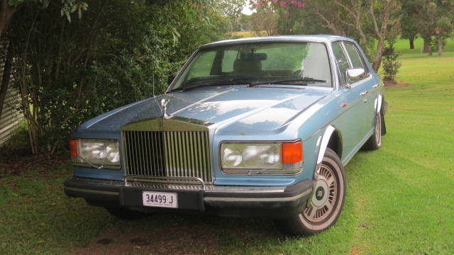 1982 ROLLS-ROYCE SILVER SPIRIT 2D SEDAN