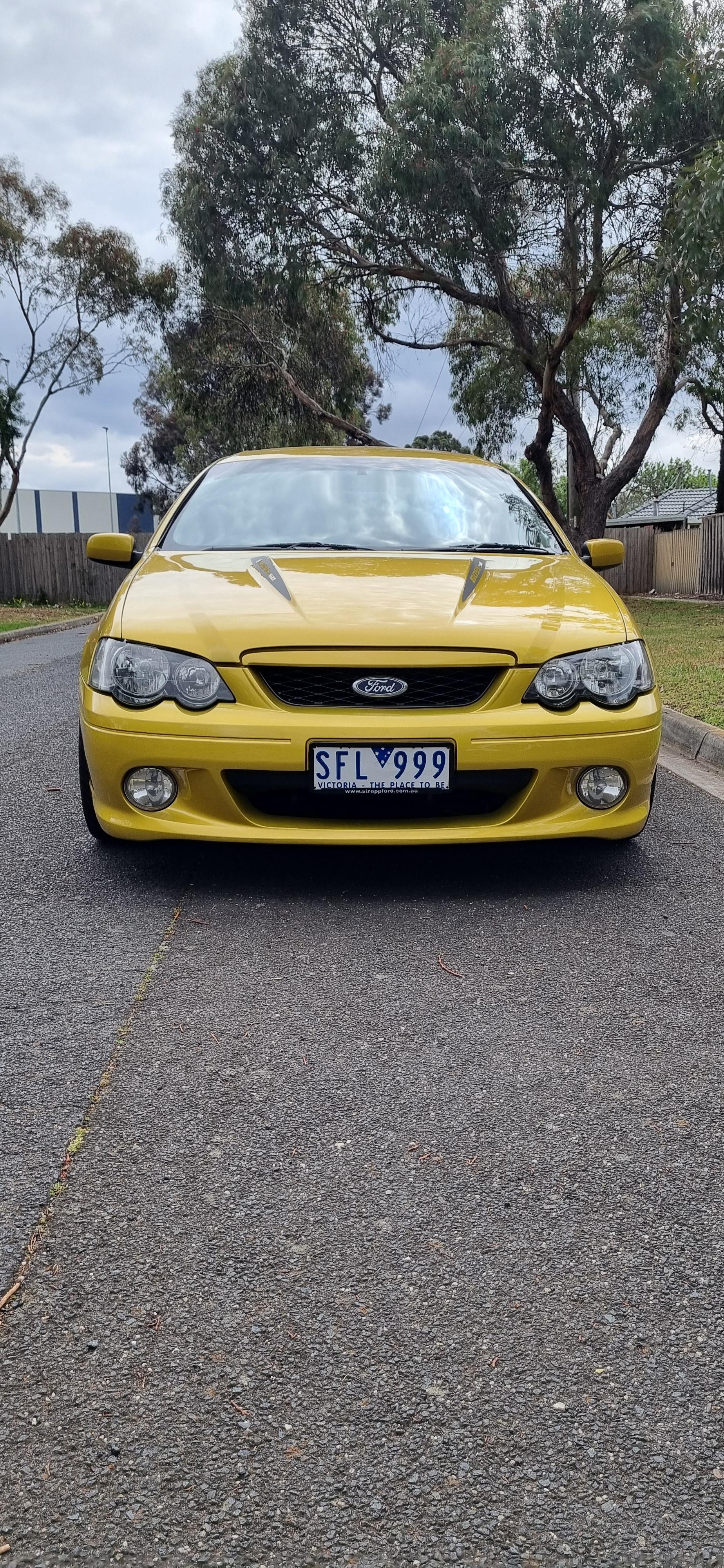 2003 FORD FALCON BA XR8 5 SP MANUAL 4D SEDAN