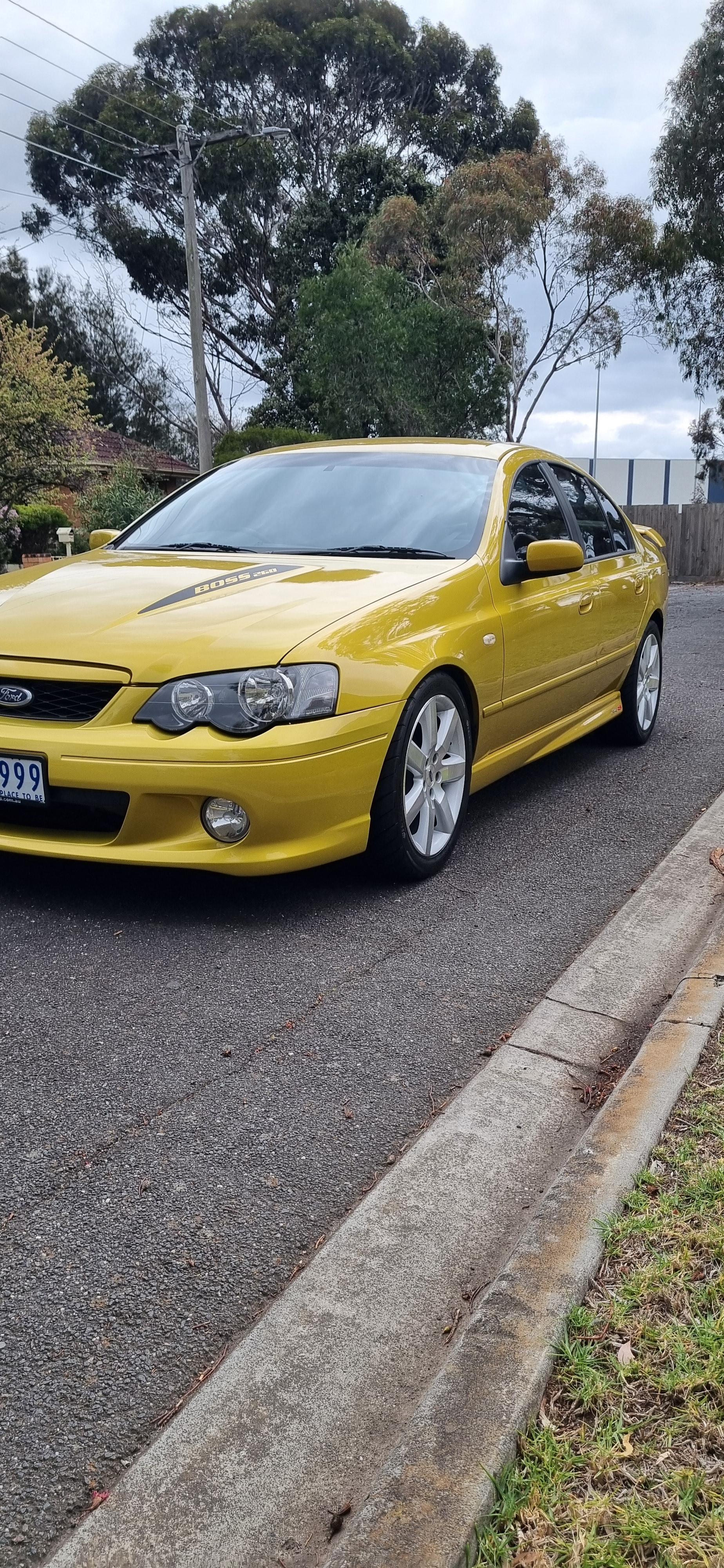 2003 FORD FALCON BA XR8 5 SP MANUAL 4D SEDAN