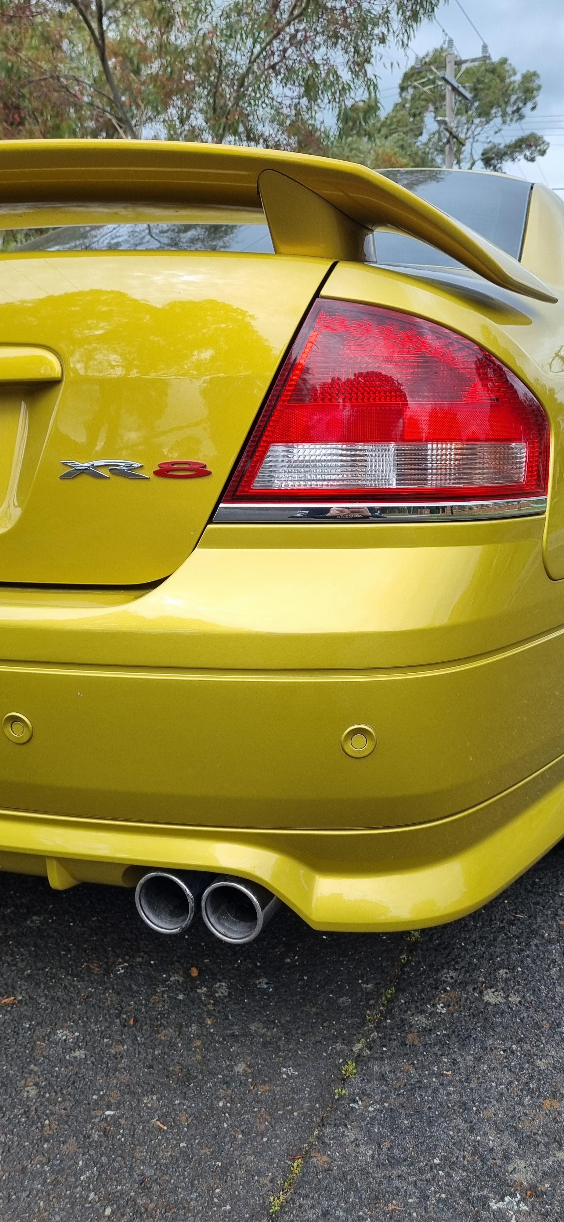 2003 FORD FALCON BA XR8 5 SP MANUAL 4D SEDAN