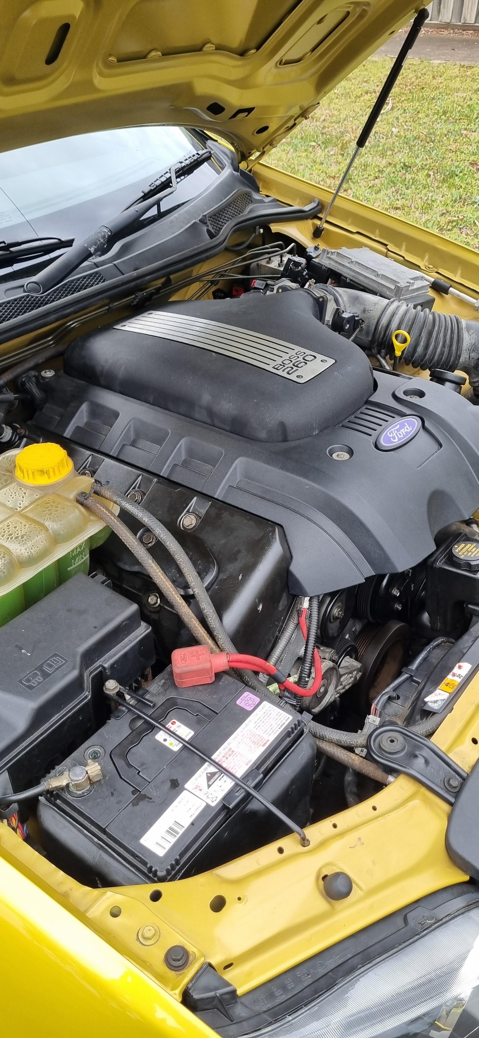 2003 FORD FALCON BA XR8 5 SP MANUAL 4D SEDAN
