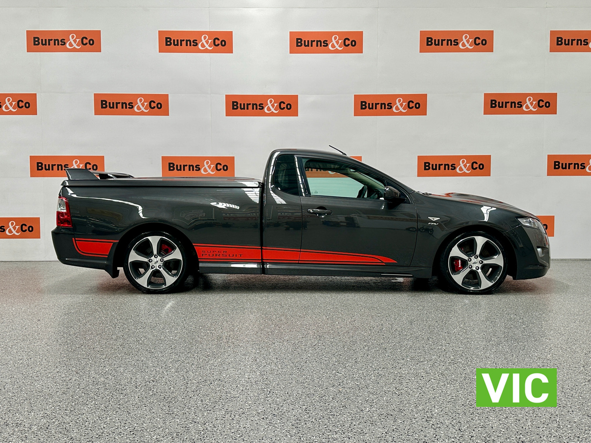 2010 FORD FPV SUPER PURSUIT V8 UTE MANUAL