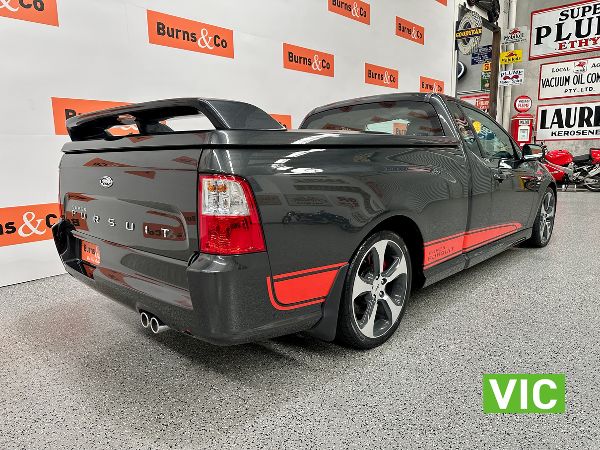 2010 FORD FPV SUPER PURSUIT V8 UTE MANUAL