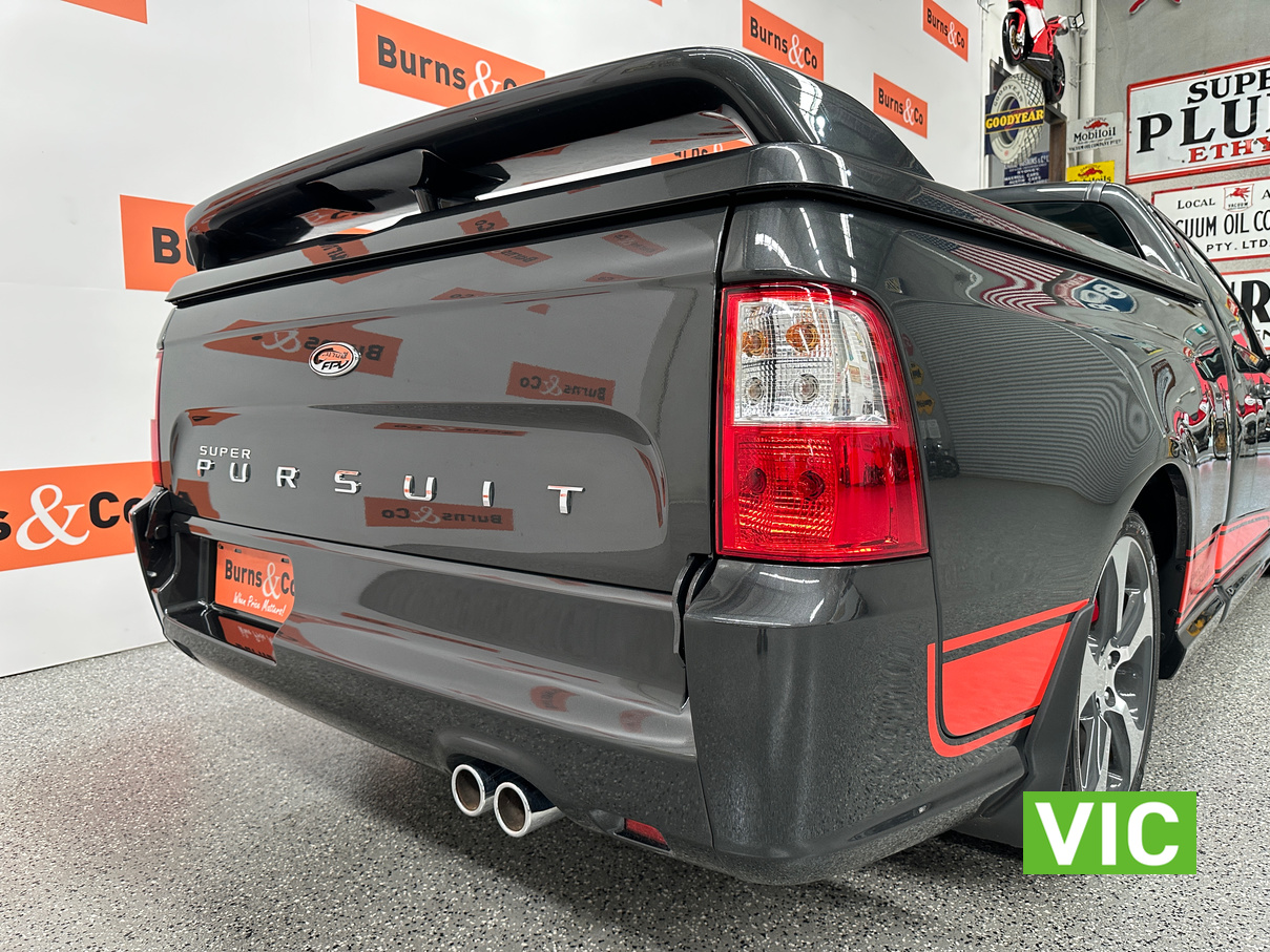 2010 FORD FPV SUPER PURSUIT V8 UTE MANUAL