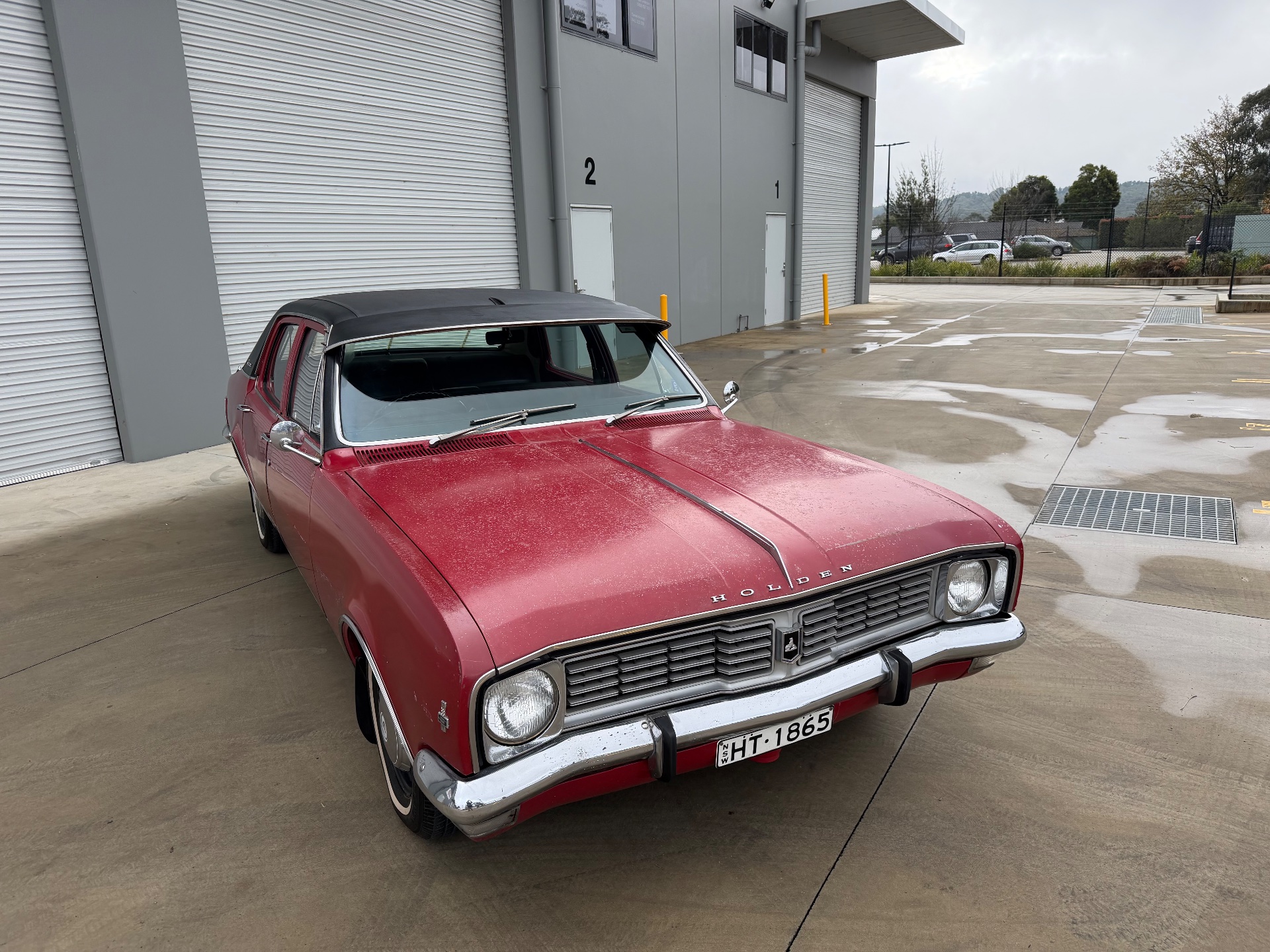 1969 HOLDEN KINGSWOOD HT 3 SP AUTOMATIC 4D SEDAN