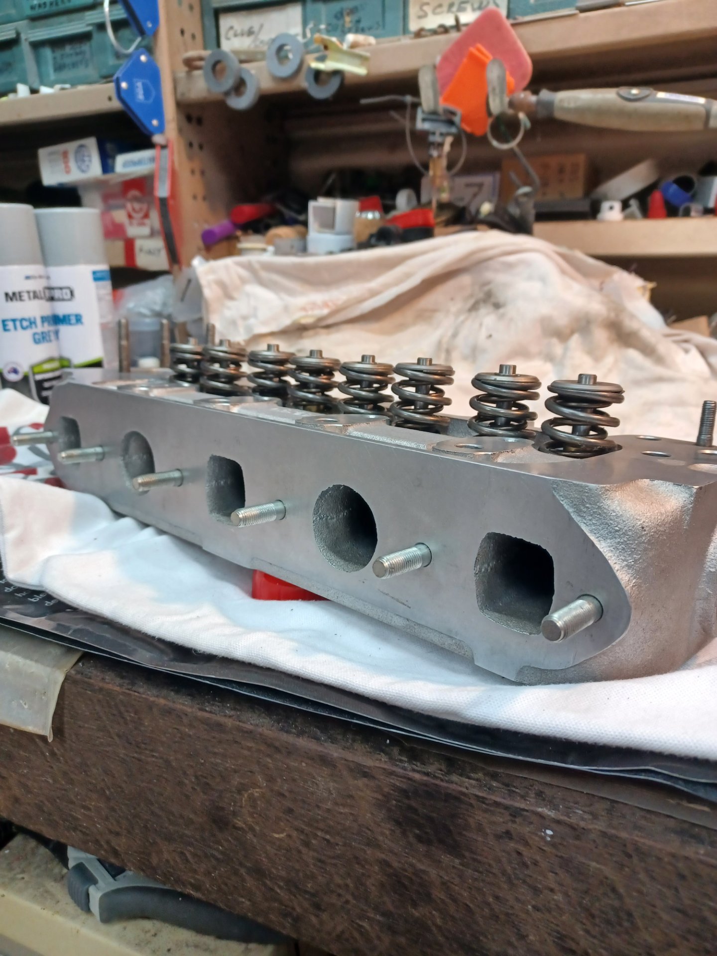 CLASSIC MINI COOPER S ALLOY HEAD