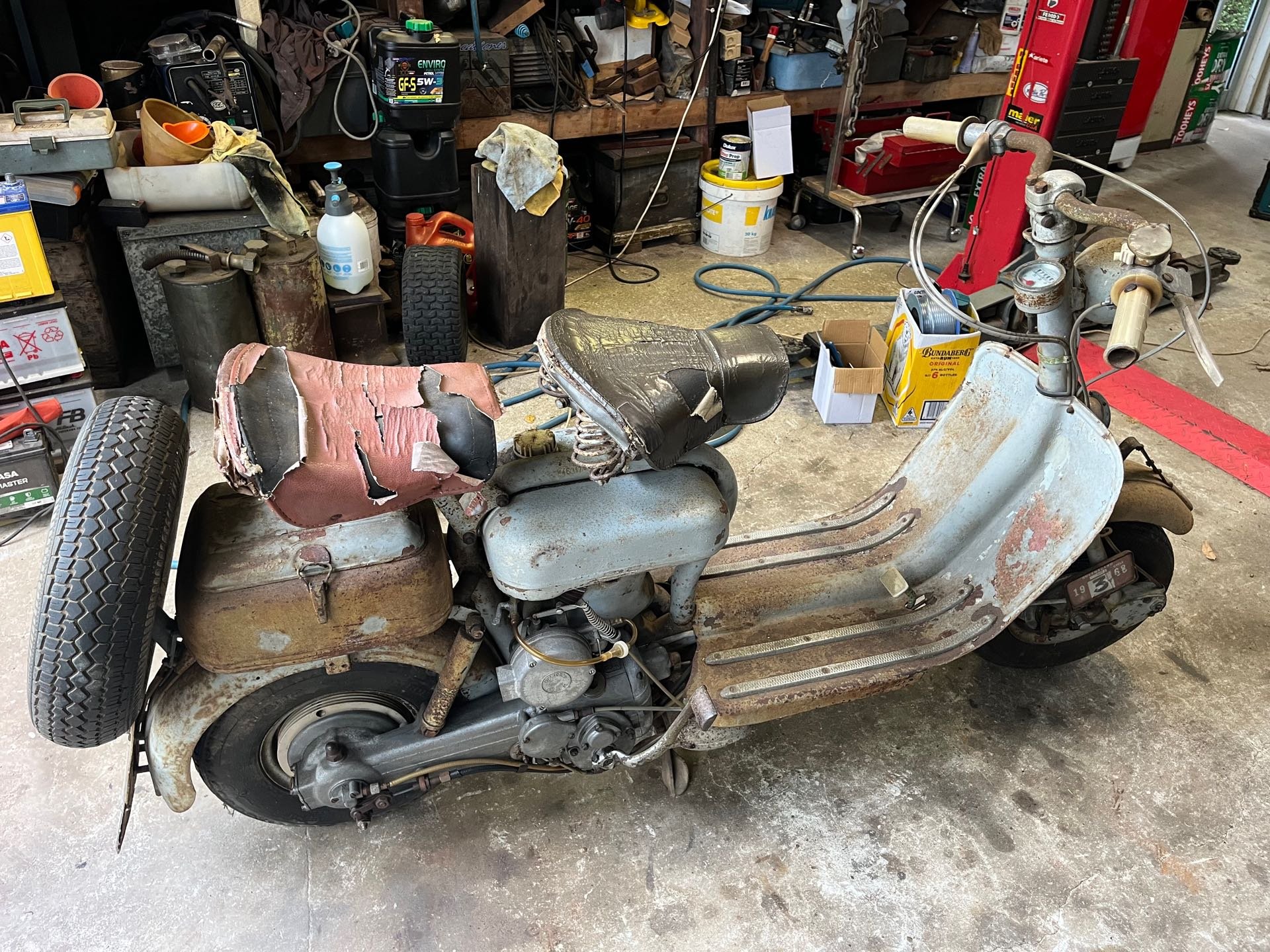 1956 Lambretta 150 cc D
