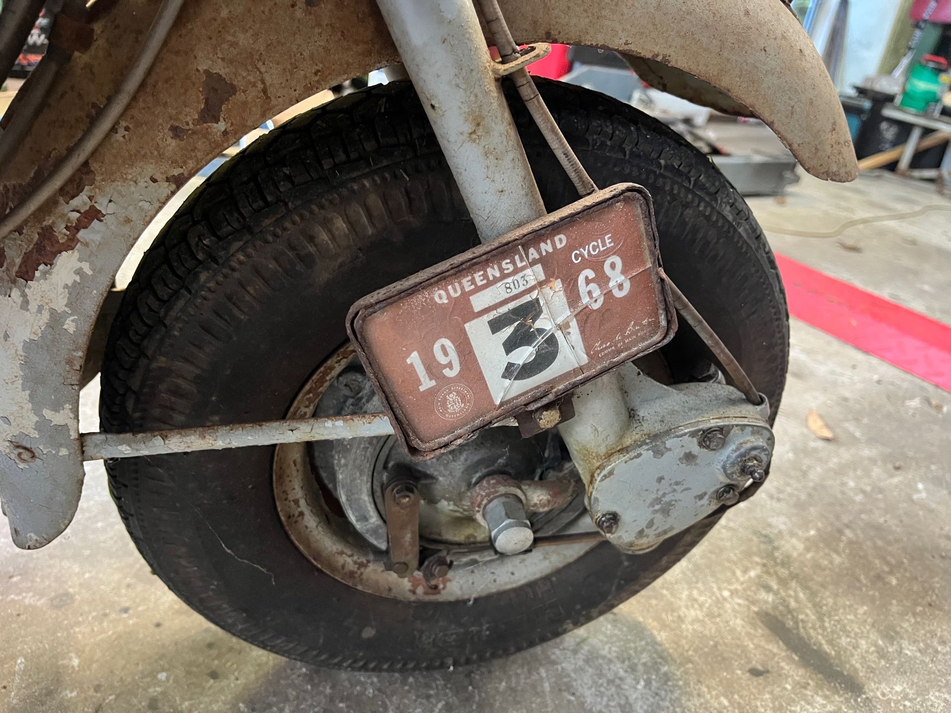 1956 Lambretta 150 cc D