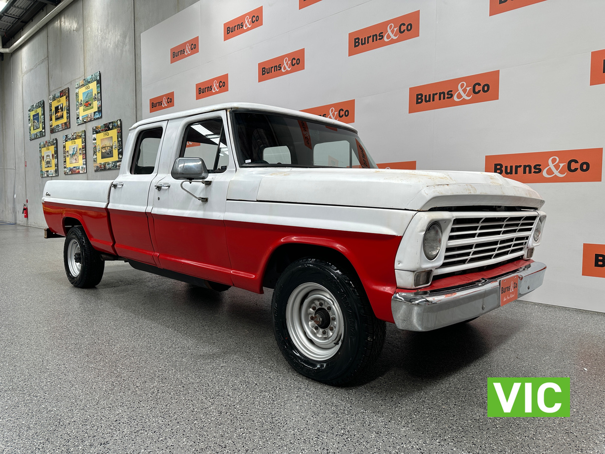 1970 FORD F250 V8 AUTOMATIC DUAL CAB UTILITY