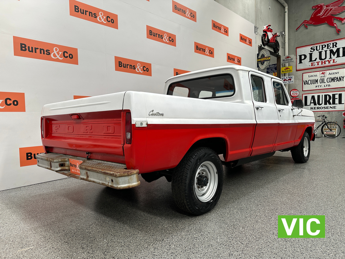 1970 FORD F250 V8 AUTOMATIC DUAL CAB UTILITY