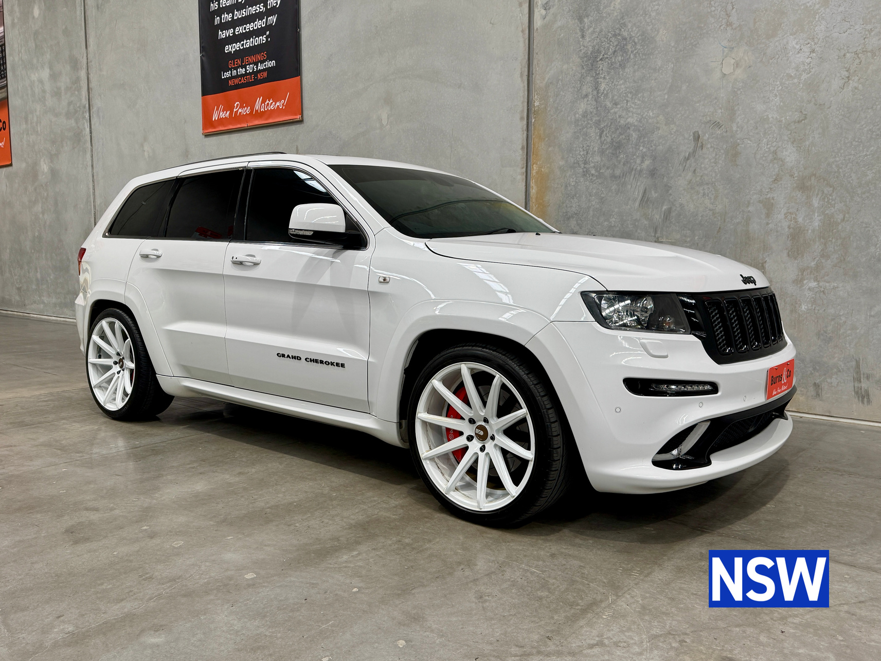 2012 JEEP GRAND CHEROKEE SRT8 6.4L HEMI V8 AUTO WAGON