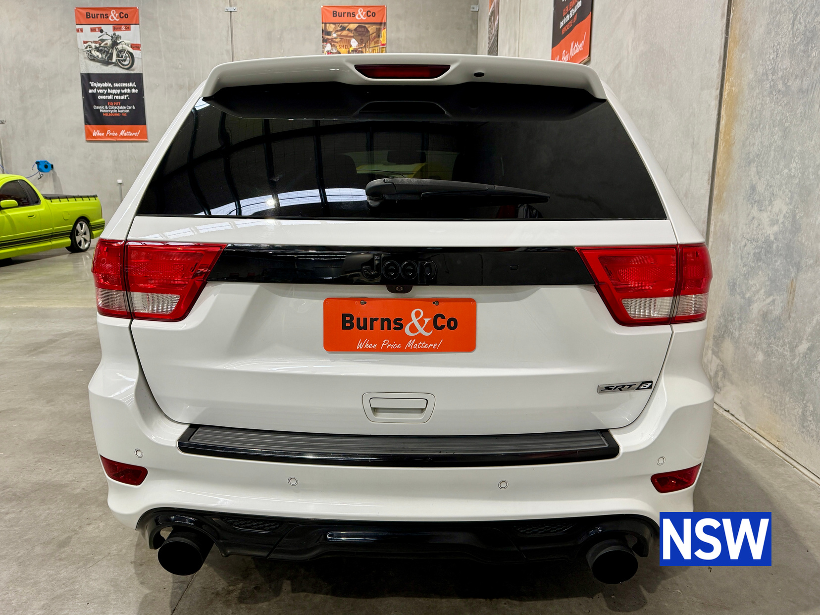 2012 JEEP GRAND CHEROKEE SRT8 6.4L HEMI V8 AUTO WAGON