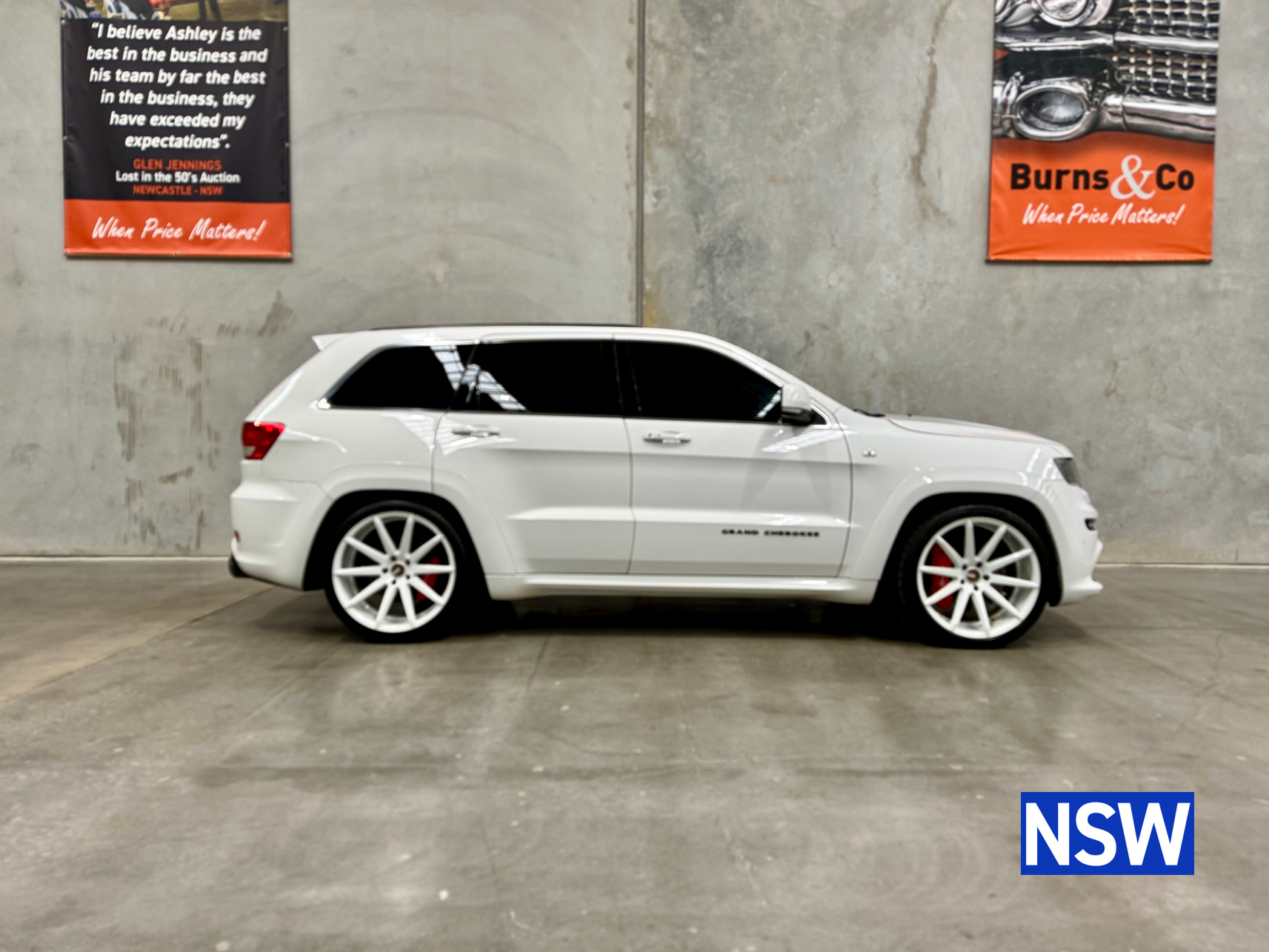 2012 JEEP GRAND CHEROKEE SRT8 6.4L HEMI V8 AUTO WAGON