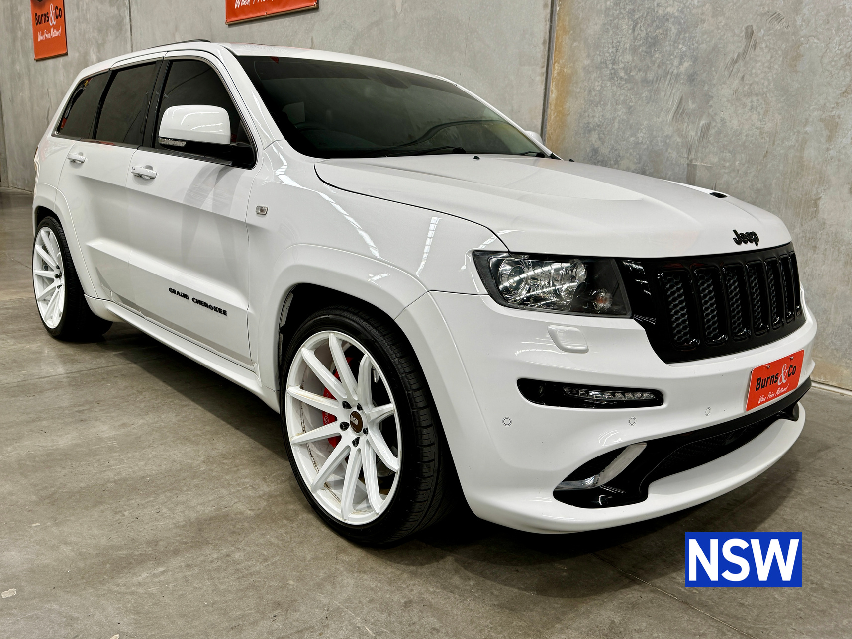 2012 JEEP GRAND CHEROKEE SRT8 6.4L HEMI V8 AUTO WAGON