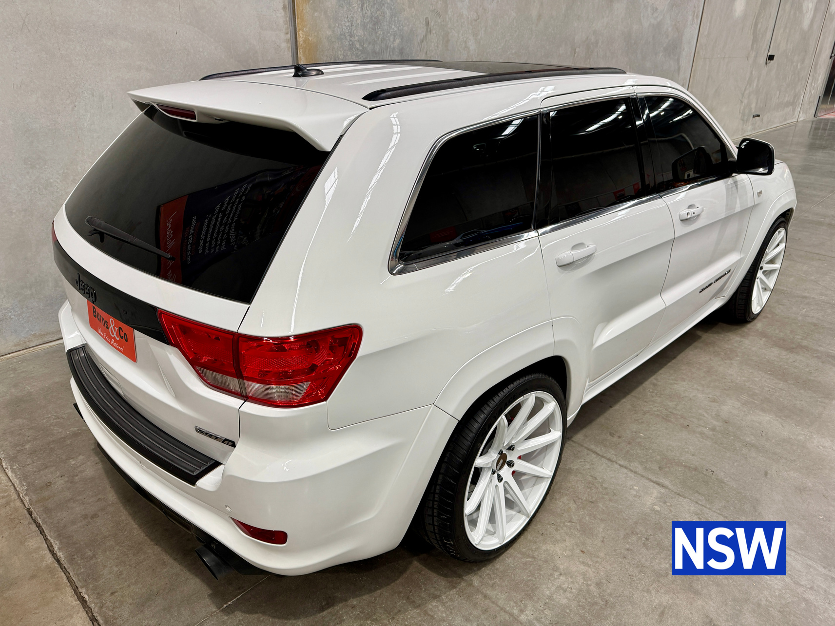 2012 JEEP GRAND CHEROKEE SRT8 6.4L HEMI V8 AUTO WAGON