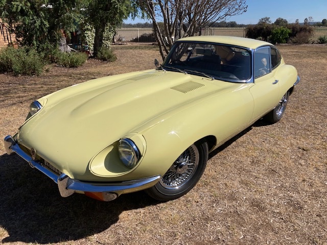 1972 JAGUAR E TYPE SERIES 2 4.2 4 SP MANUAL 2D COUPE