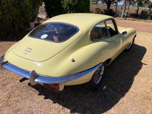 1972 JAGUAR E TYPE SERIES 2 4.2 4 SP MANUAL 2D COUPE