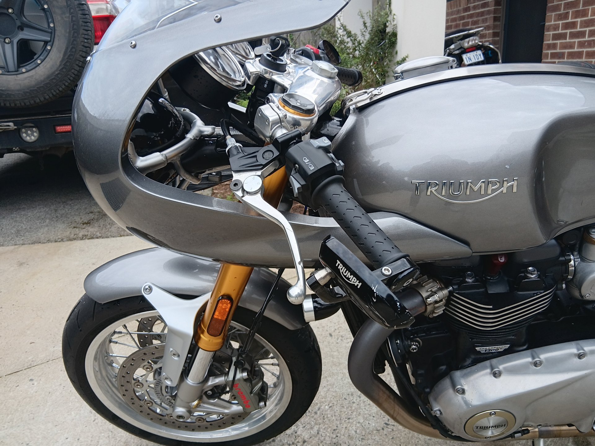 2016 TRIUMPH THRUXTON R 1200 CAFE RACER 