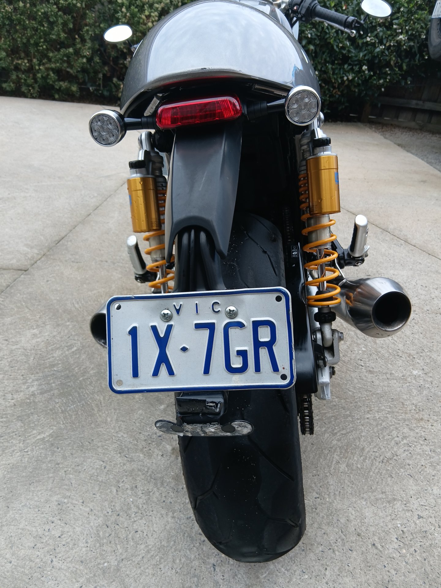 2016 TRIUMPH THRUXTON R 1200 CAFE RACER 