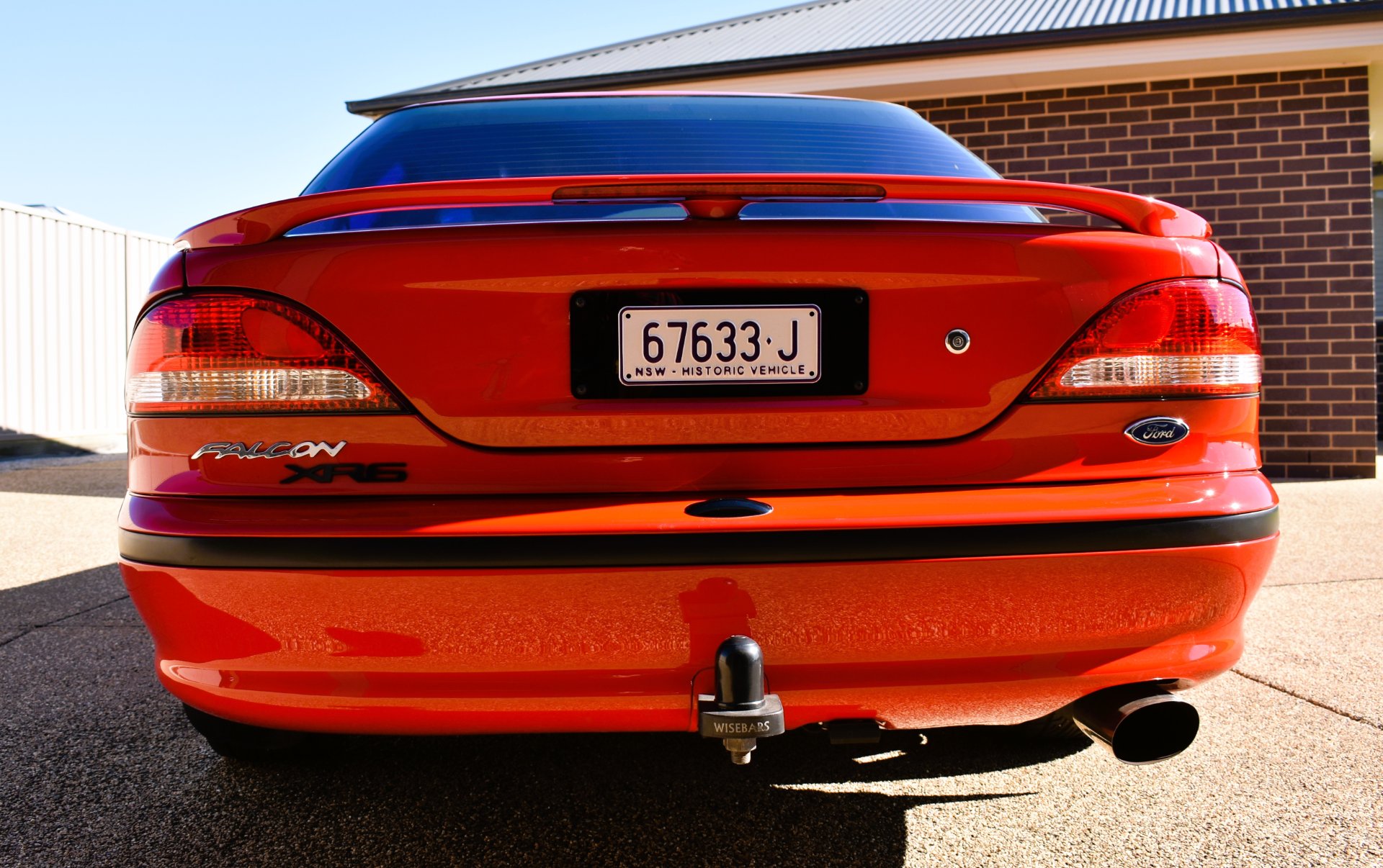 1995 FORD FALCON EF XR6 4 SP AUTOMATIC 4D SEDAN