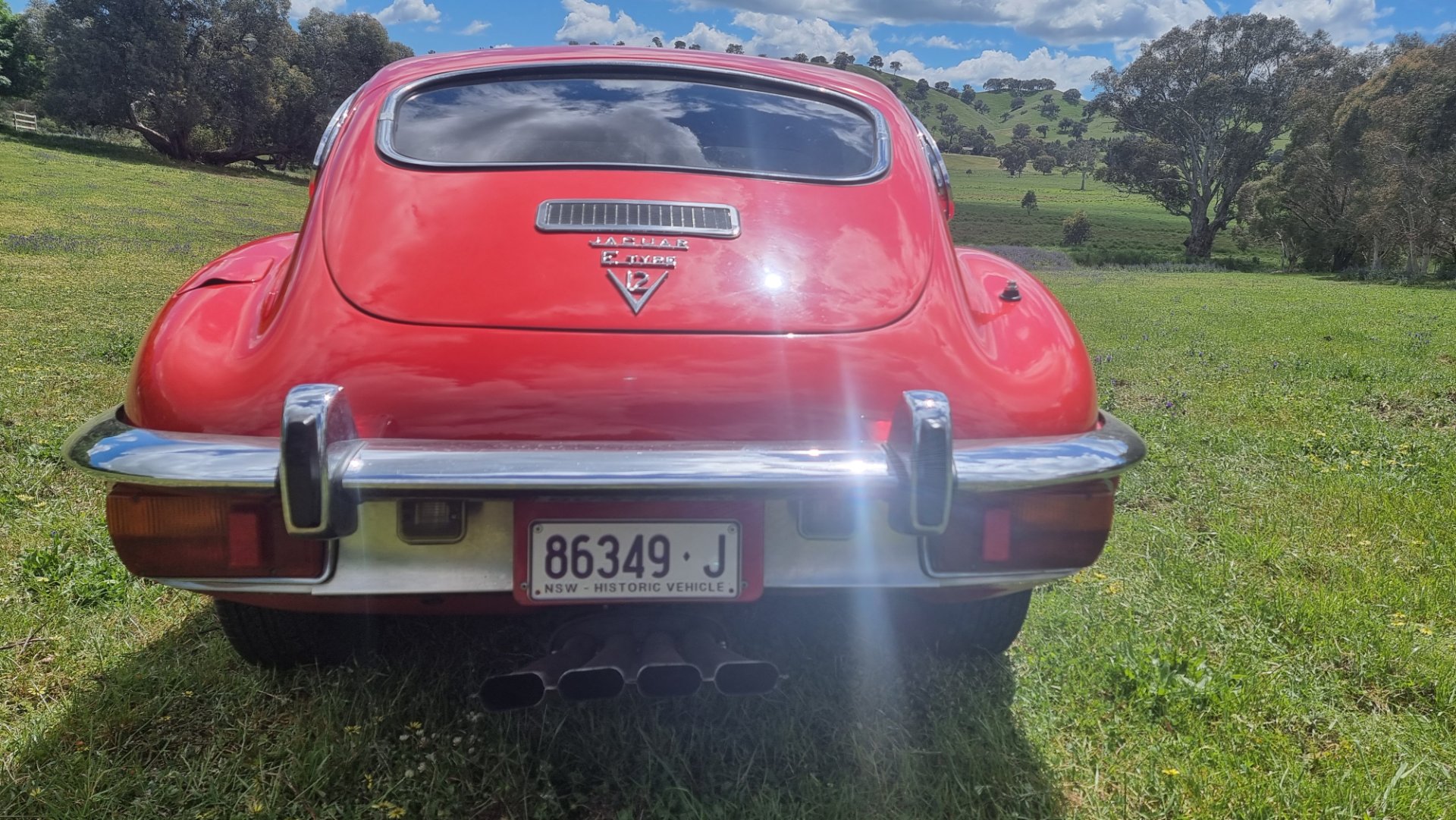 1972 JAGUAR E TYPE SERIES 3 2+2 5.3 3 SP AUTOMATIC 2D COUPE