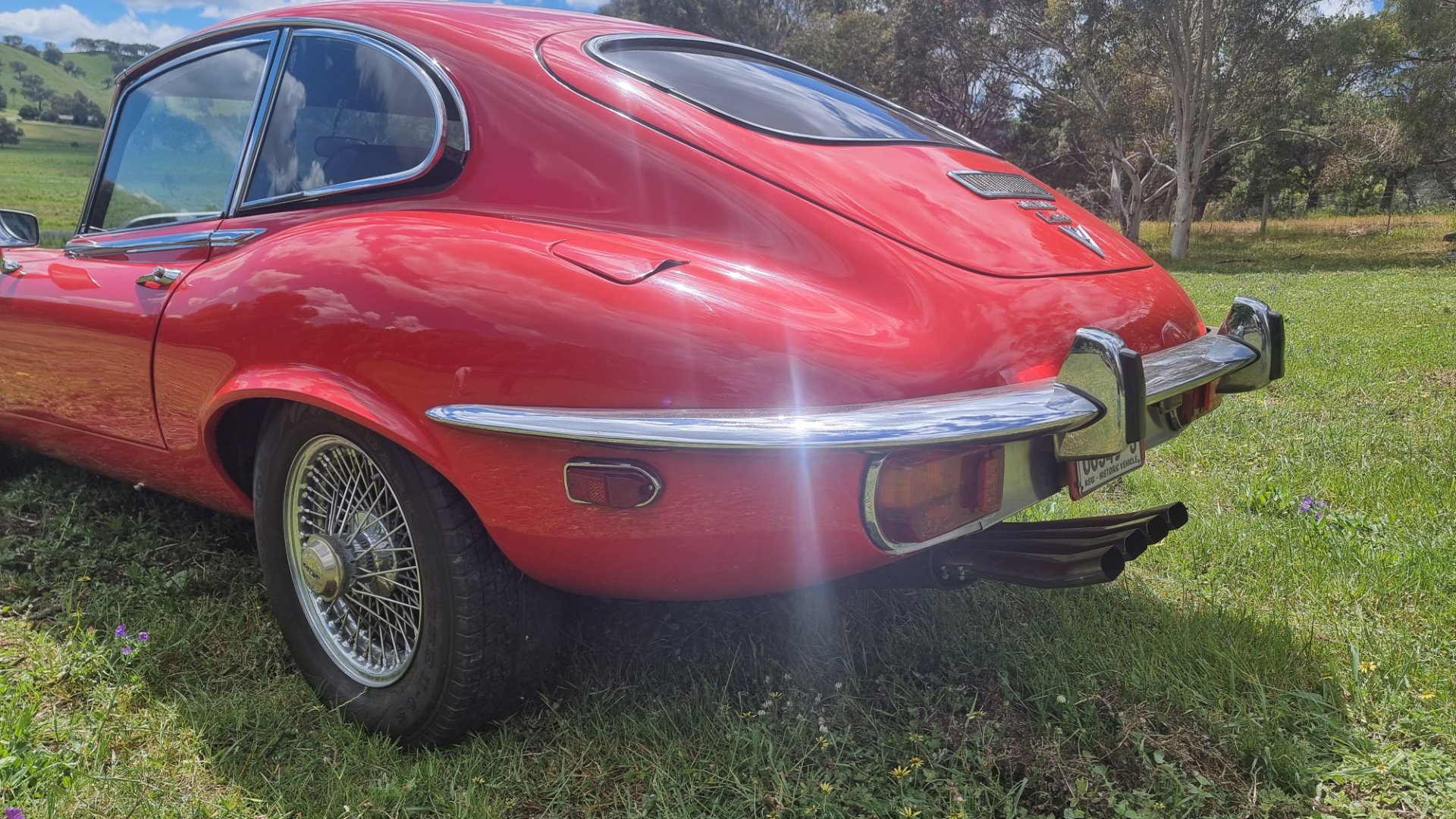 1972 JAGUAR E TYPE SERIES 3 2+2 5.3 3 SP AUTOMATIC 2D COUPE