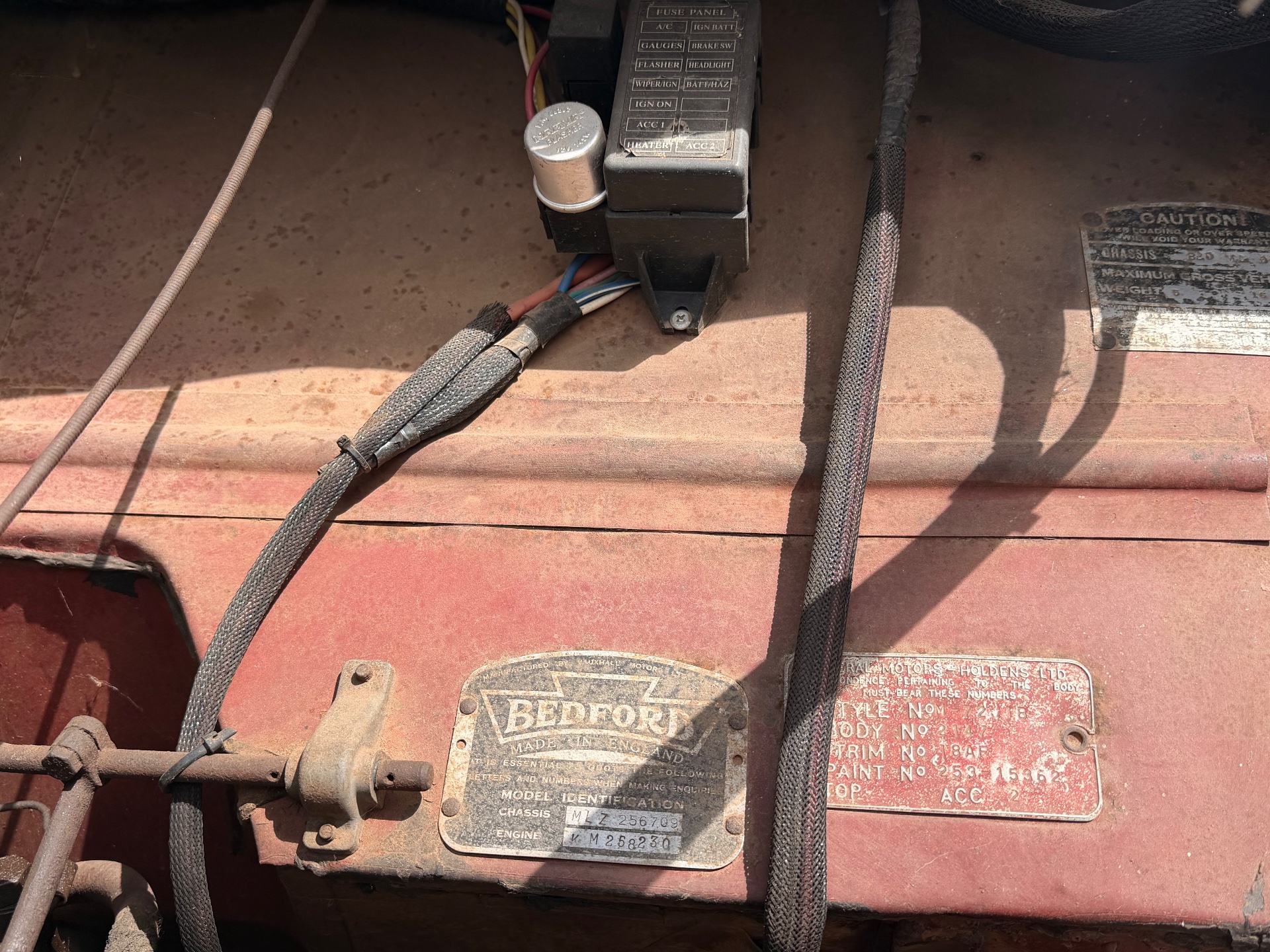 1950 vintage Bedford 