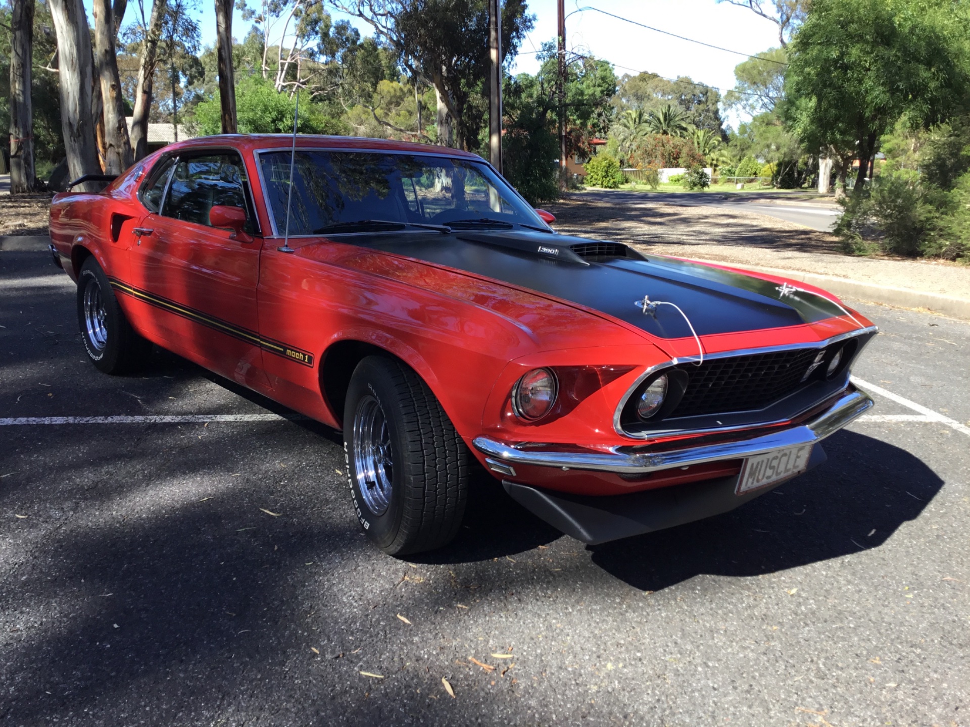 1969 FORD MUSTANG MACH 1 S CODE AUTOMATIC FASTBACK 
