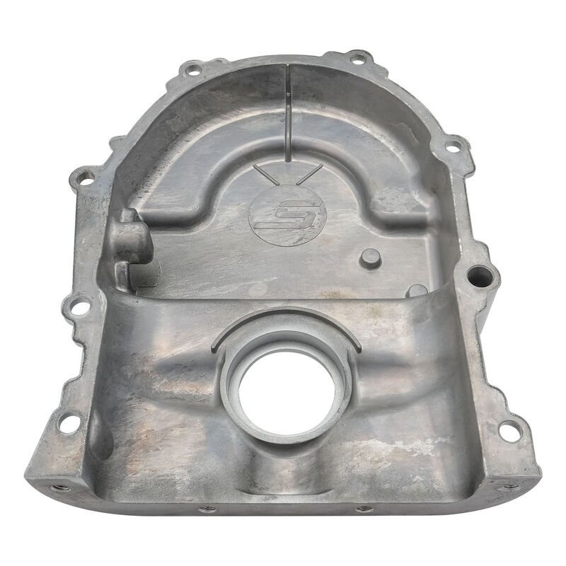 Proflow Timing Cover, 1-Piece, Aluminium, Natural, For BB Ford, FE 390/427/428, Each