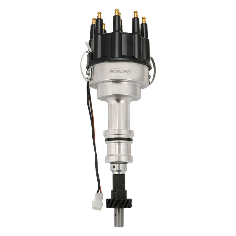 Proflow Distributor, HEI Street Series, Magnetic Pickup, Bosch Style Black Cap, For Ford 289/302 Windsor