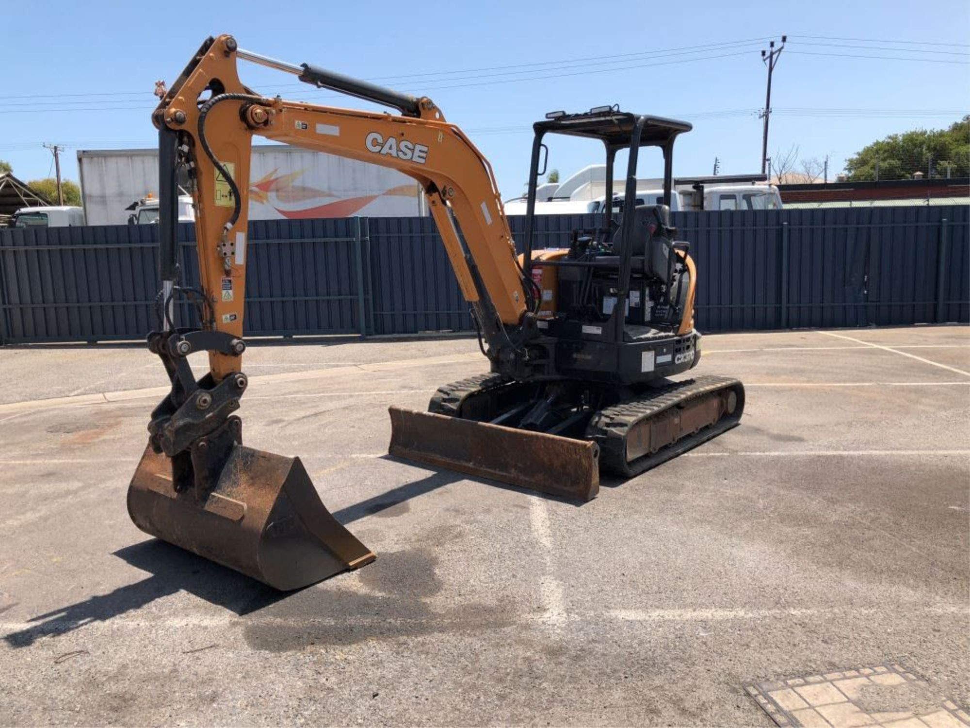 2018 CASE CX37C TRACKED EXCAVATOR JFTFD5087671 JUST HEAVY EQUIPMENT