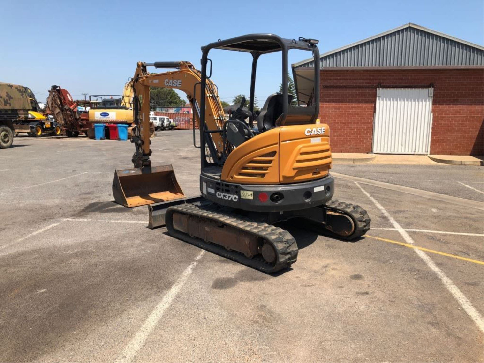 2018 CASE CX37C TRACKED EXCAVATOR JFTFD5087671 JUST HEAVY EQUIPMENT