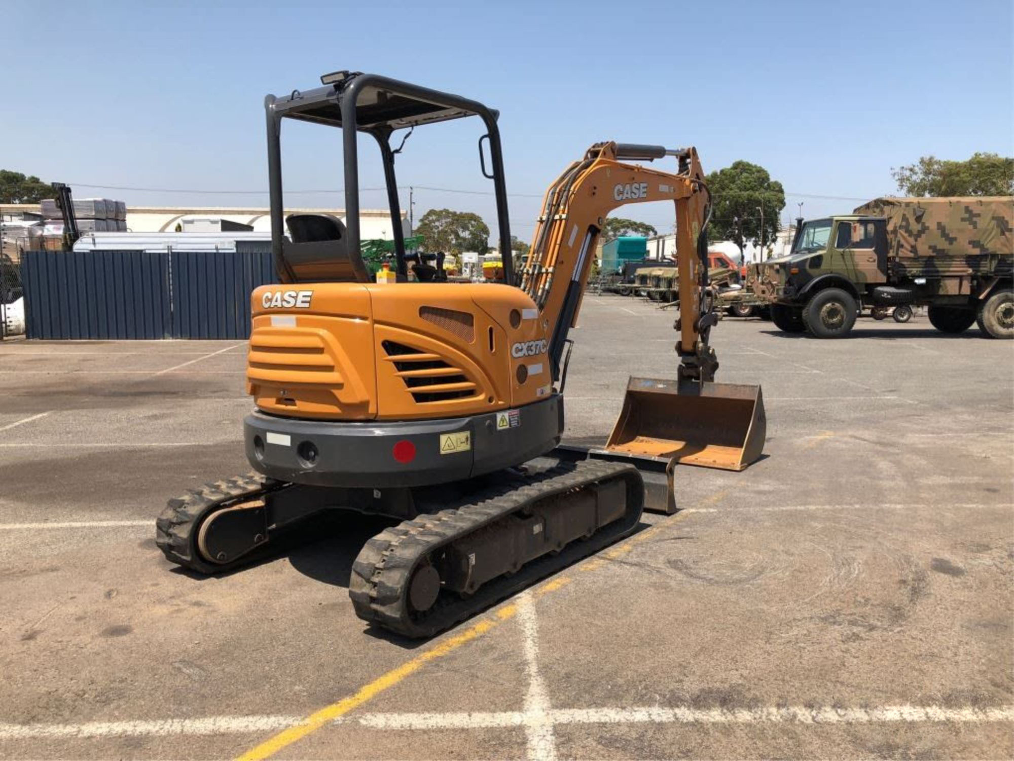 2018 CASE CX37C TRACKED EXCAVATOR JFTFD5087671 JUST HEAVY EQUIPMENT