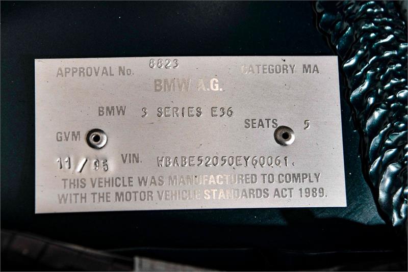 1995 BMW 318IS E36 MANUAL COUPE - JCFFD5027653 - JUST CARS