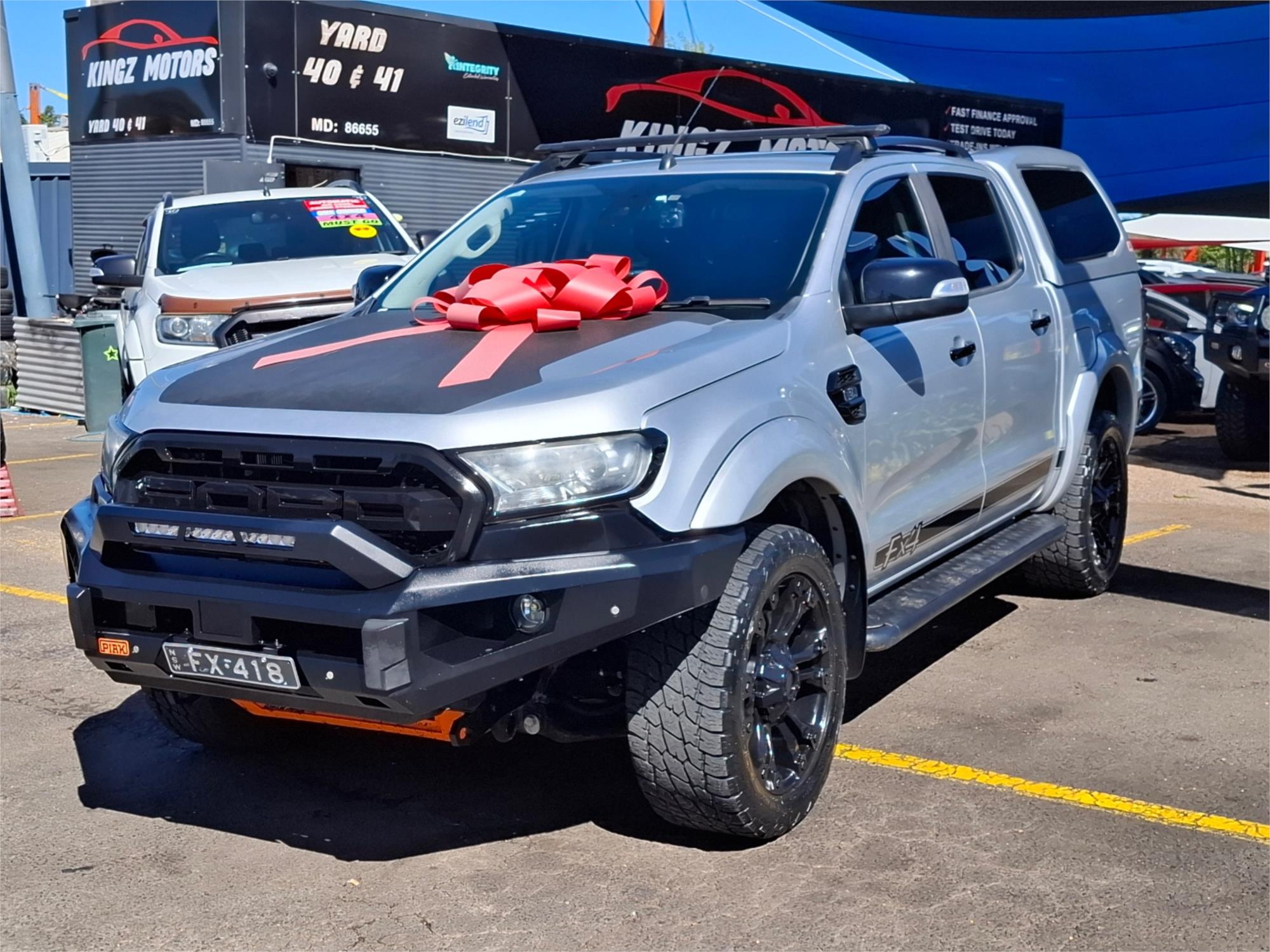2018 FORD RANGER PX MKII MY18 FX4 SPECIAL EDITION 6 SP AUTOMATIC DUAL CAB UTILITY