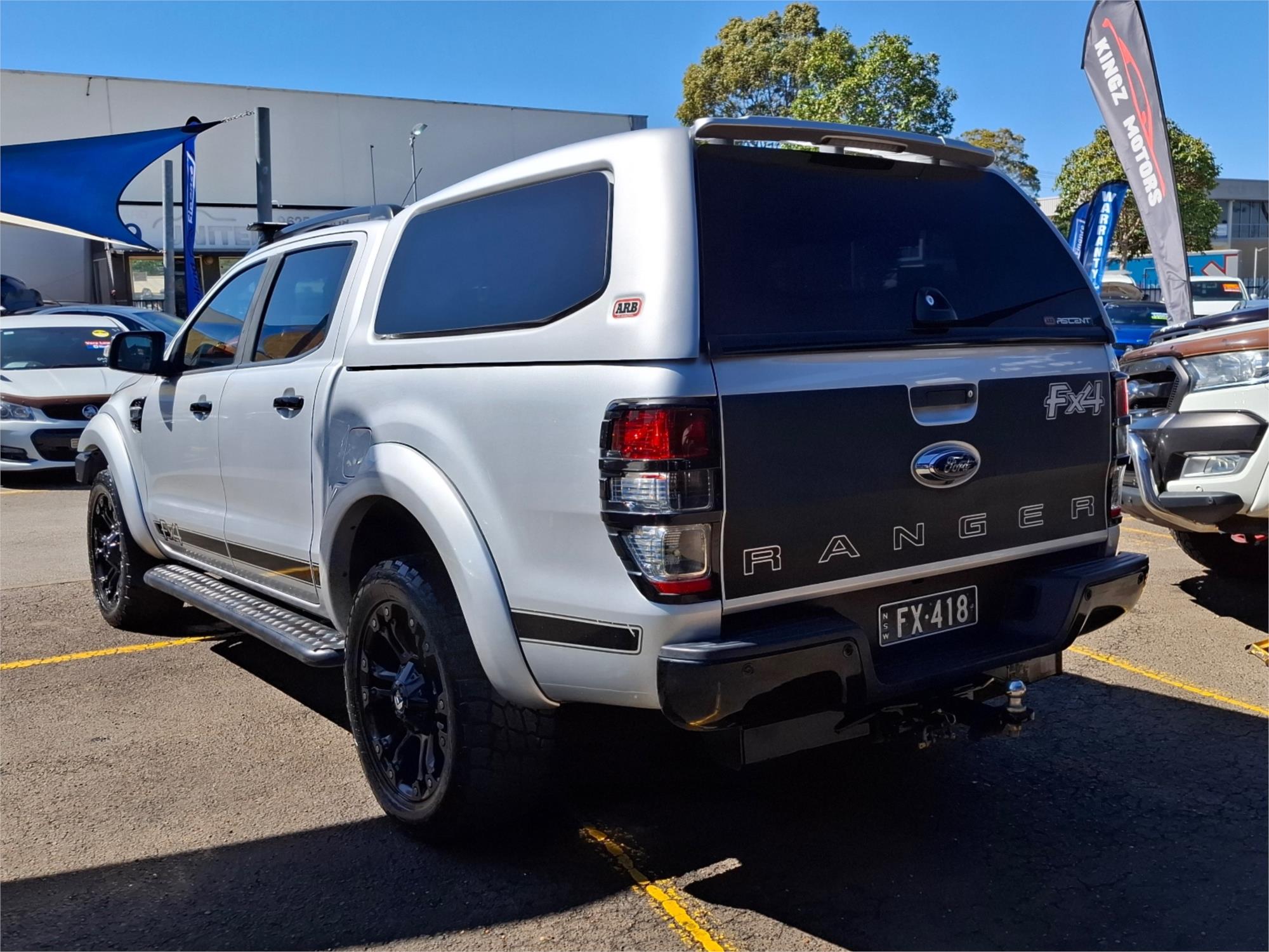 2018 FORD RANGER PX MKII MY18 FX4 SPECIAL EDITION 6 SP AUTOMATIC DUAL CAB UTILITY