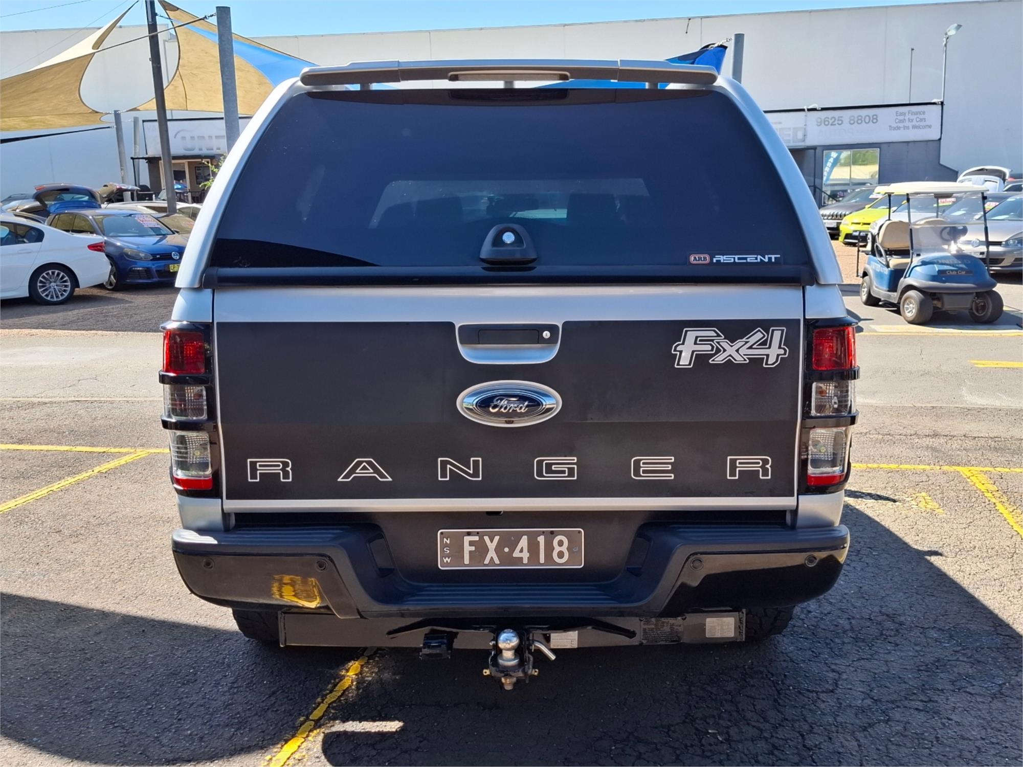 2018 FORD RANGER PX MKII MY18 FX4 SPECIAL EDITION 6 SP AUTOMATIC DUAL CAB UTILITY