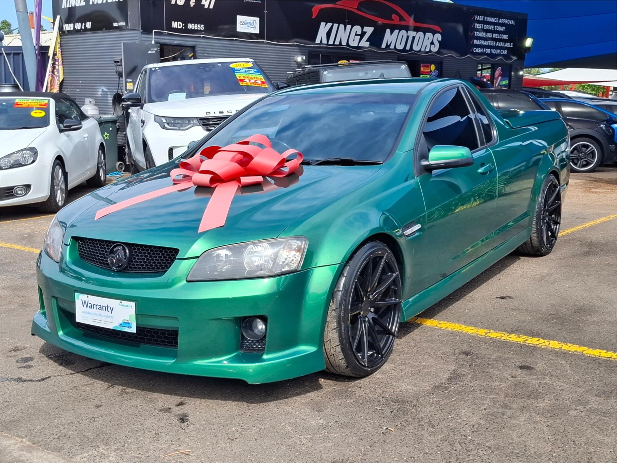 2009 HOLDEN UTE VE MY10 SV6 MAN 6SP 650KG EXTENDED CAB 2D UTILITY