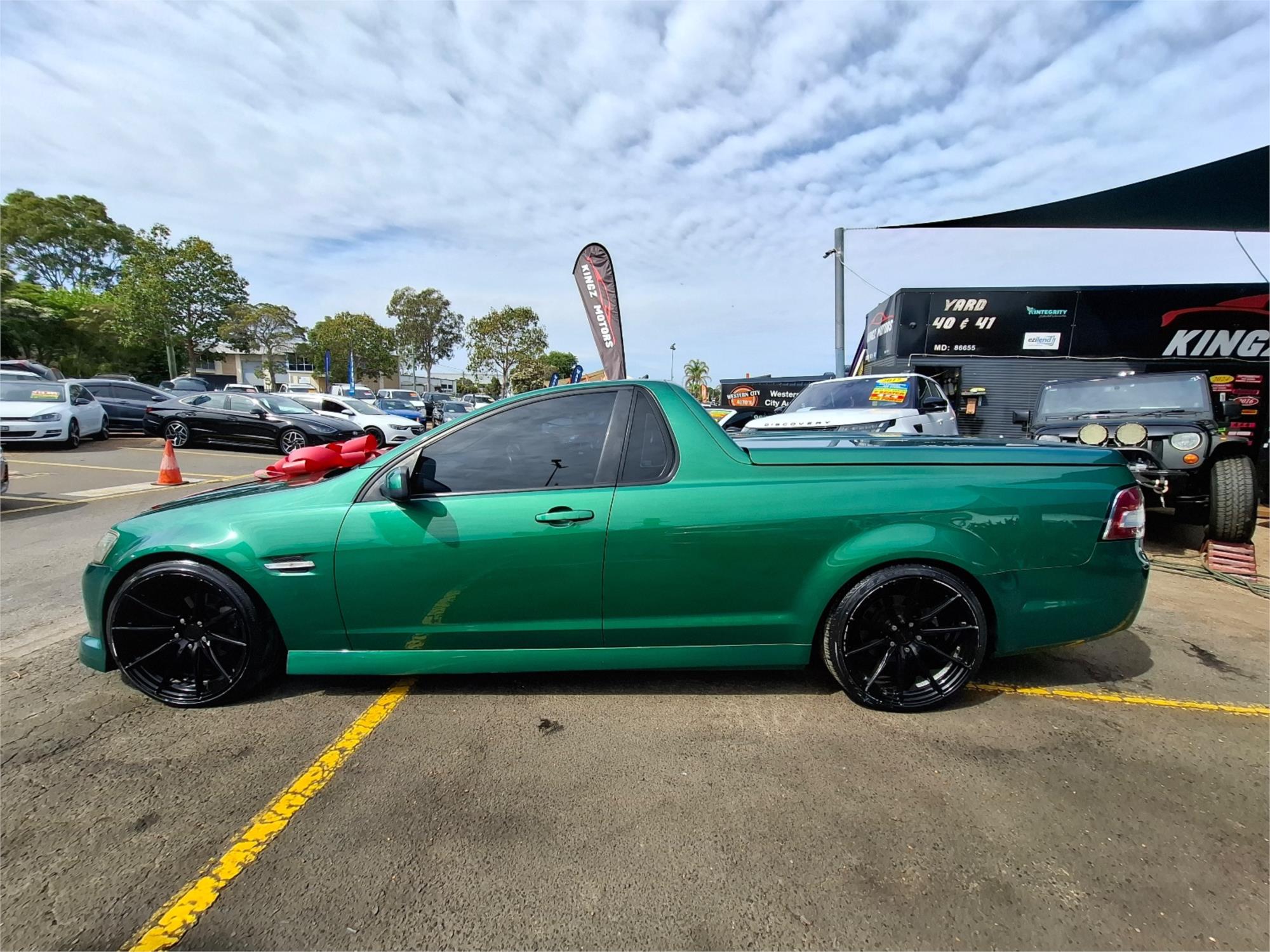 2009 HOLDEN UTE VE MY10 SV6 MAN 6SP 650KG EXTENDED CAB 2D UTILITY