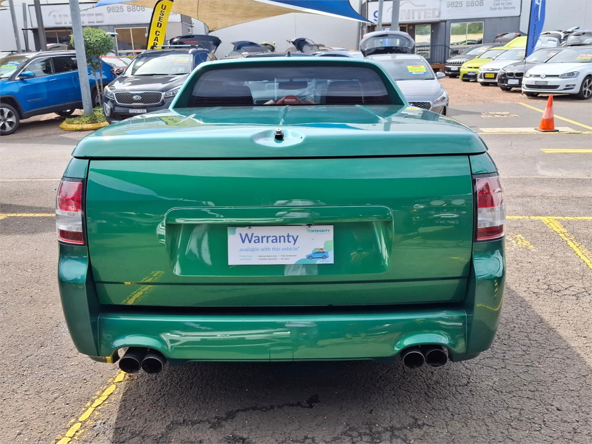 2009 HOLDEN UTE VE MY10 SV6 MAN 6SP 650KG EXTENDED CAB 2D UTILITY