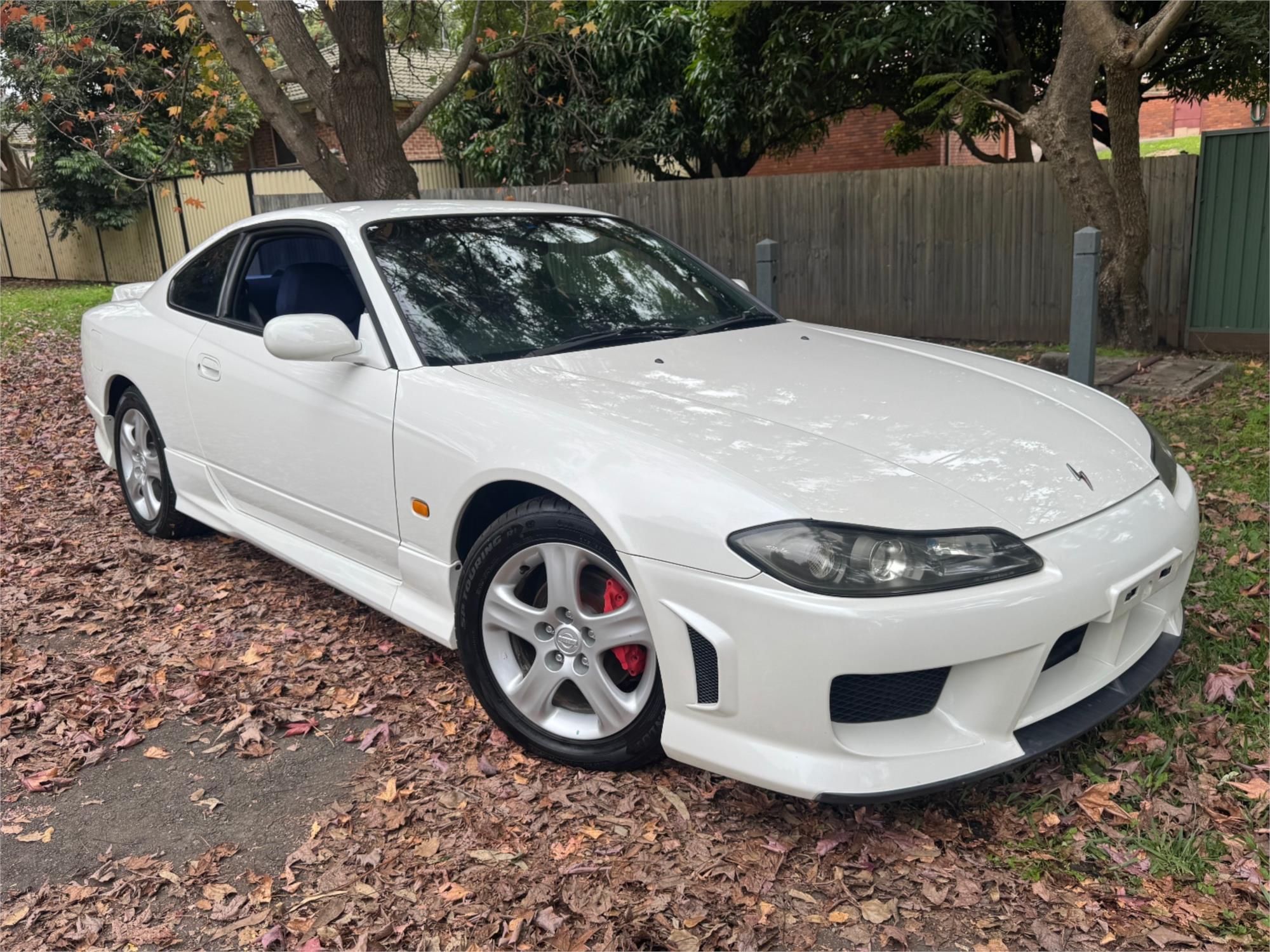 2000 NISSAN SILVIA S15 SPEC R 6 SP MANUAL 2D COUPE
