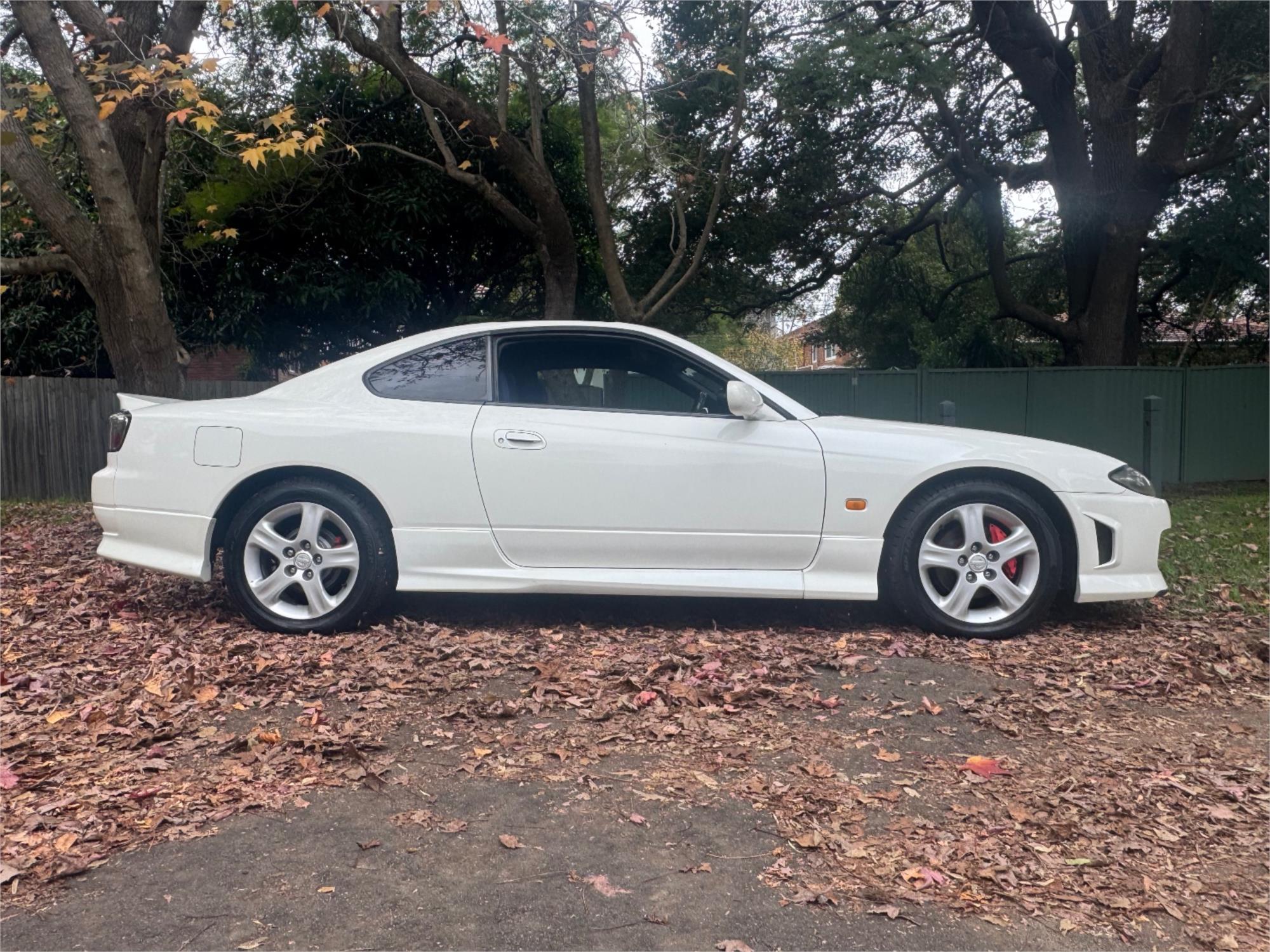 2000 NISSAN SILVIA S15 SPEC R 6 SP MANUAL 2D COUPE