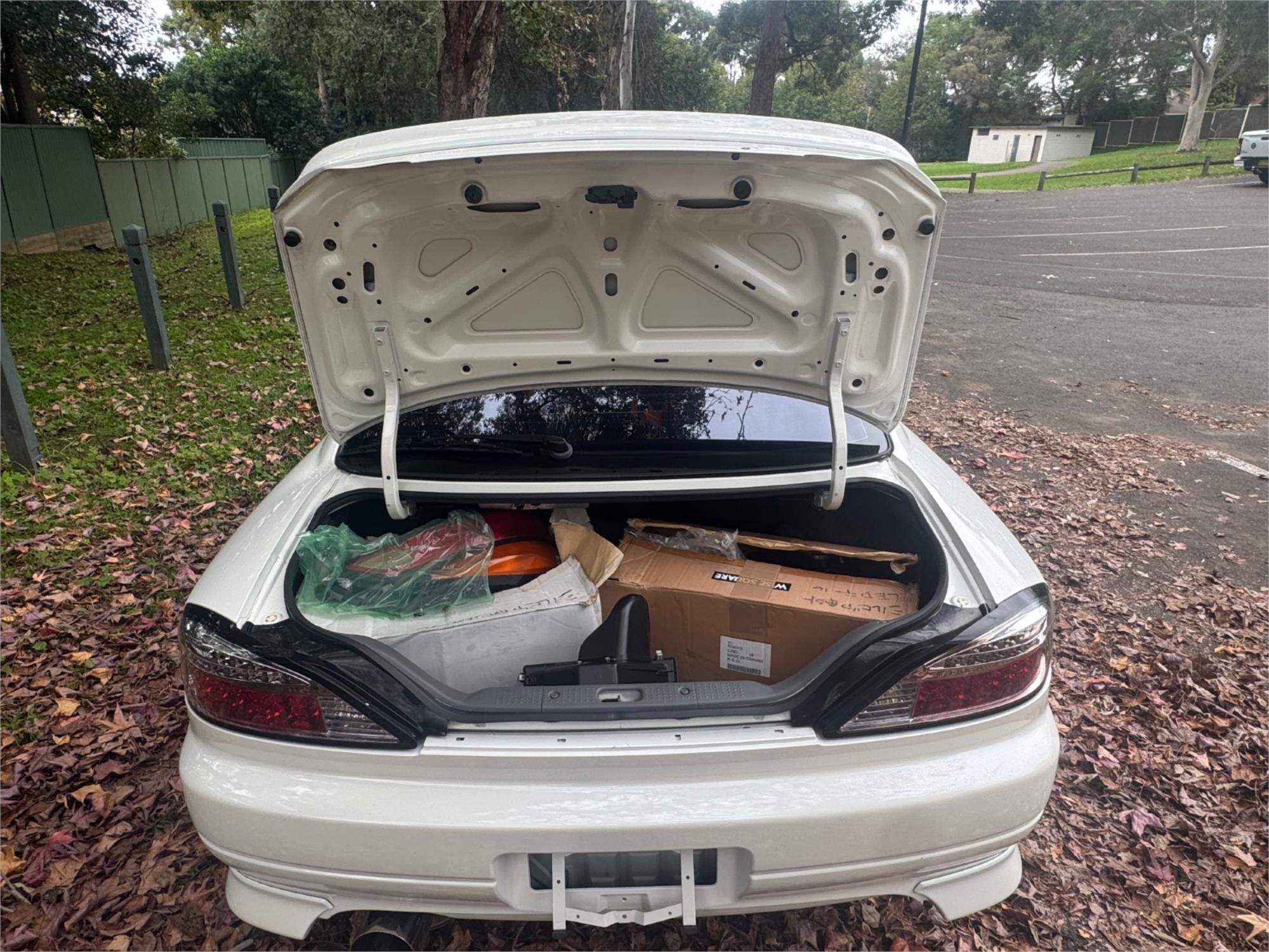 2000 NISSAN SILVIA S15 SPEC R 6 SP MANUAL 2D COUPE