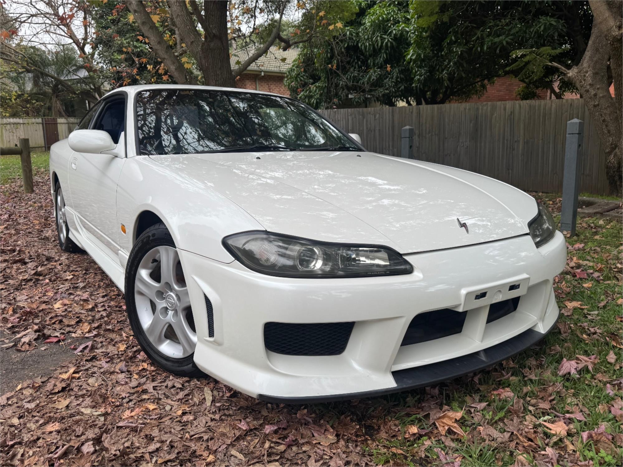2000 NISSAN SILVIA S15 SPEC R 6 SP MANUAL 2D COUPE