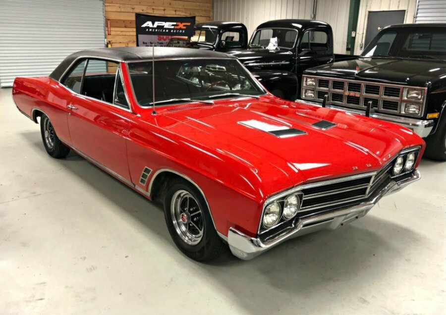 1966 BUICK SKYLARK GRAN SPORT 2 SP AUTOMATIC 2D COUPE JCFD5059309