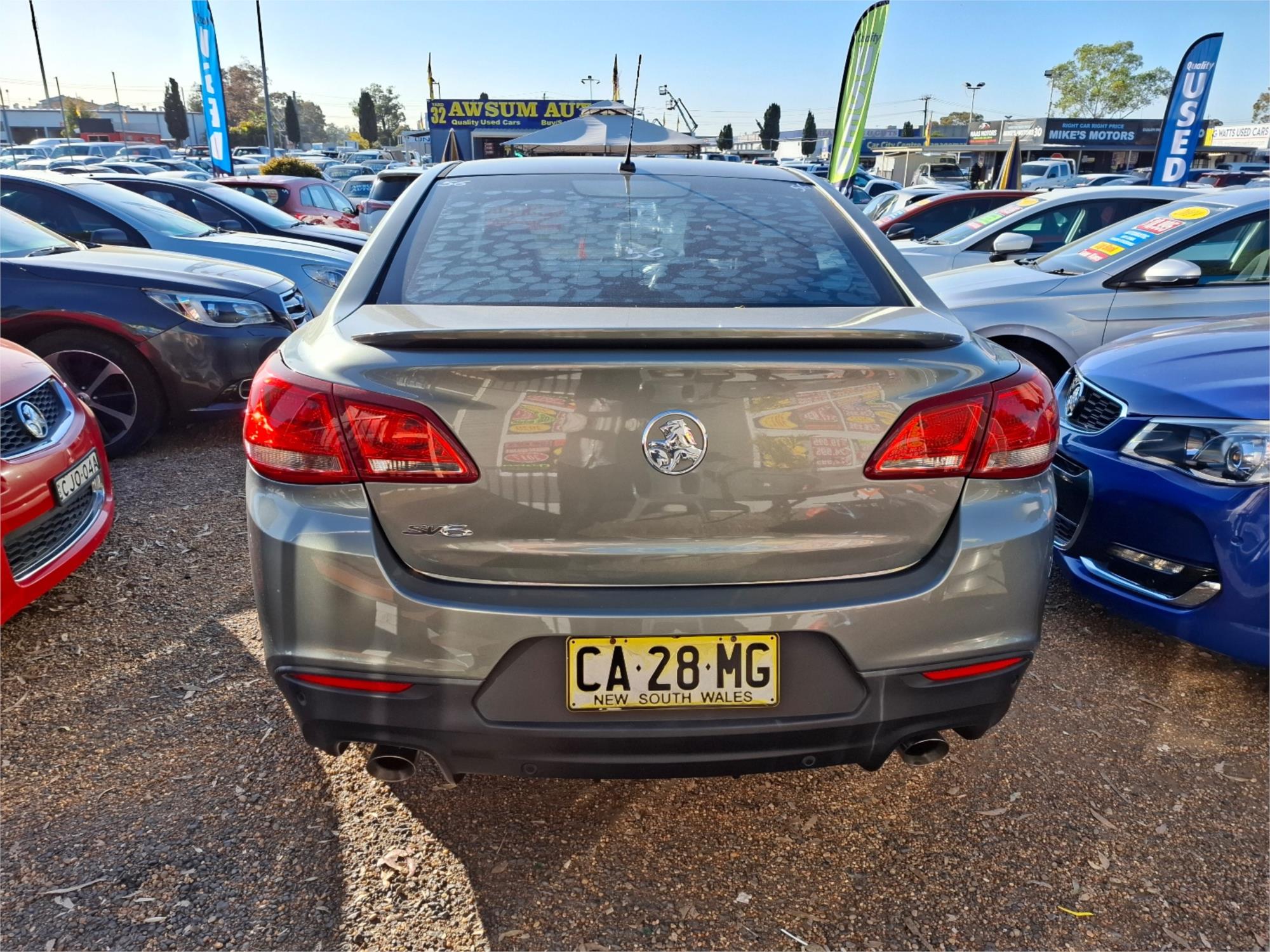 2013 HOLDEN COMMODORE VF SV6 SPORTS AUTOMATIC SEDAN