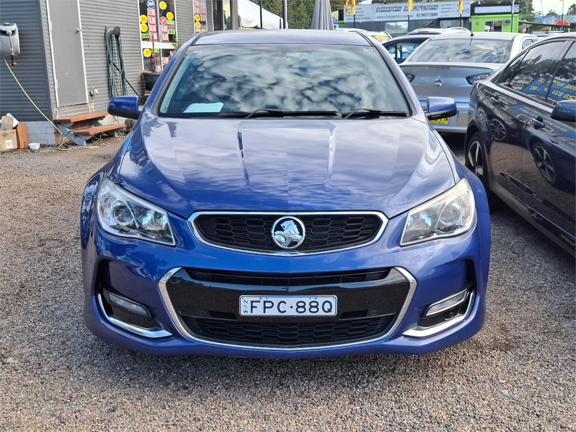 2017 HOLDEN COMMODORE VF II SV6 SPORTS AUTOMATIC SEDAN