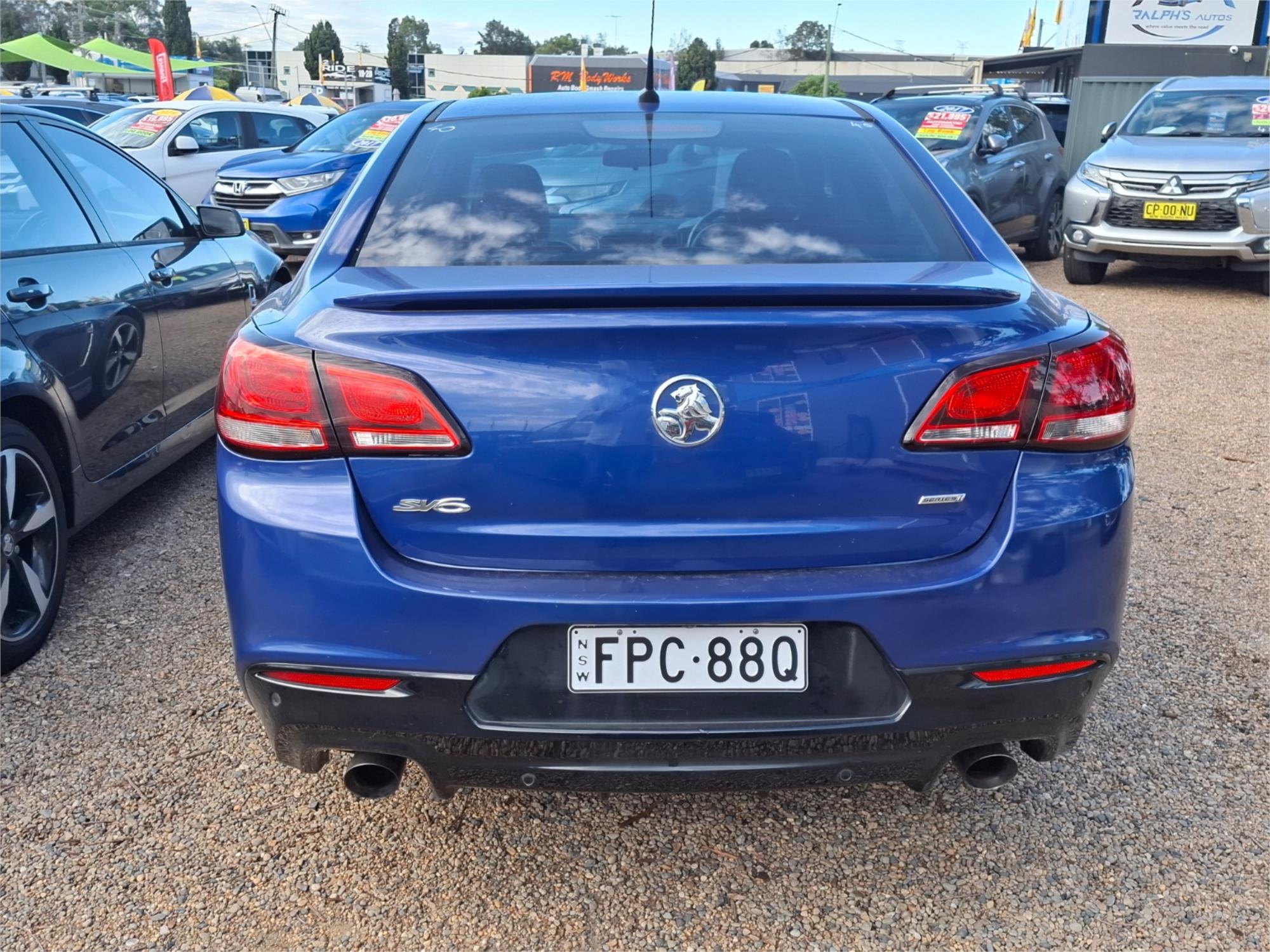 2017 HOLDEN COMMODORE VF II SV6 SPORTS AUTOMATIC SEDAN