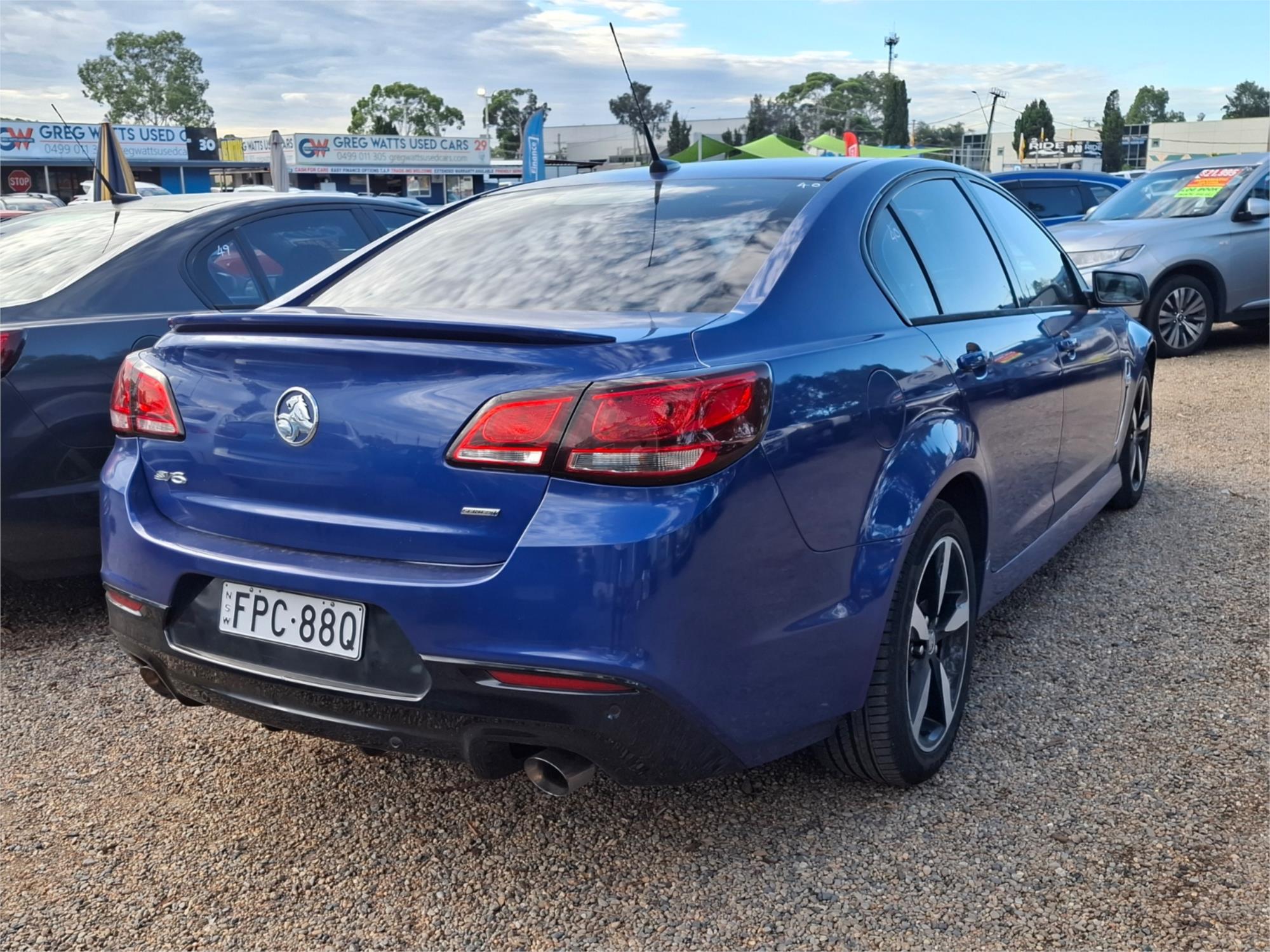 2017 HOLDEN COMMODORE VF II SV6 SPORTS AUTOMATIC SEDAN